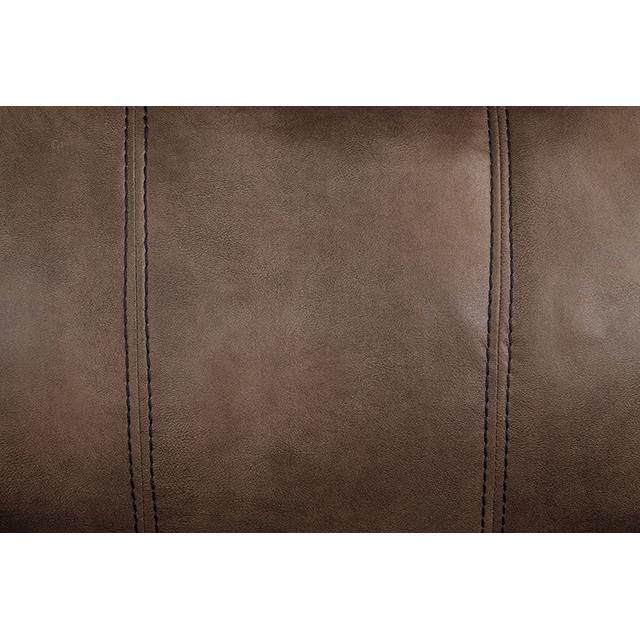  Furniture of America Agata NX6001BR-LV Glider Recliner Loveseat IMAGE 2