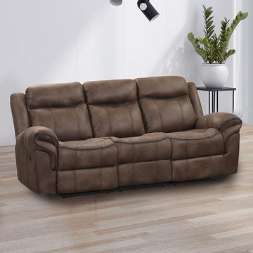  Furniture of America Agata NX6001BR-SF Manual Sofa IMAGE 1