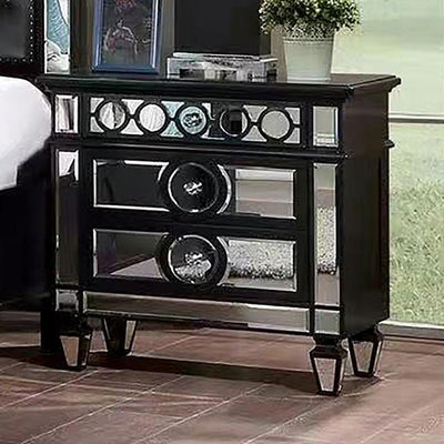  Furniture of America Theola NX7134BK-N Night Stand IMAGE 1