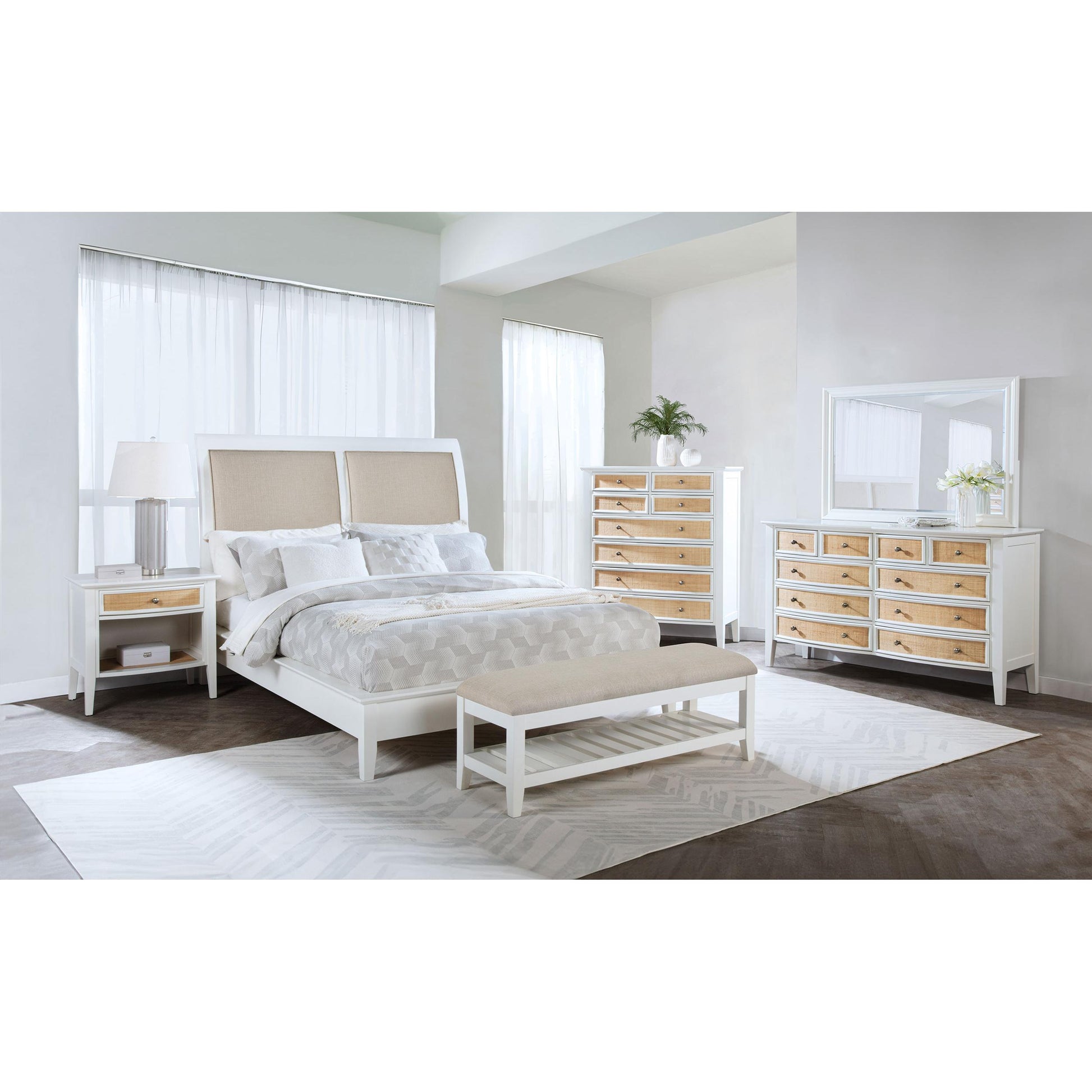  Coaster Furniture Bexhill 223473 10-Drawer Dresser Cabinet - White IMAGE 10