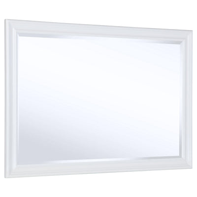 Coaster Furniture Bexhill 223474 Dresser Mirror - White IMAGE 1