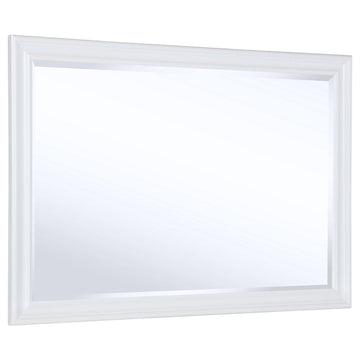  Coaster Furniture Bexhill 223474 Dresser Mirror - White IMAGE 1