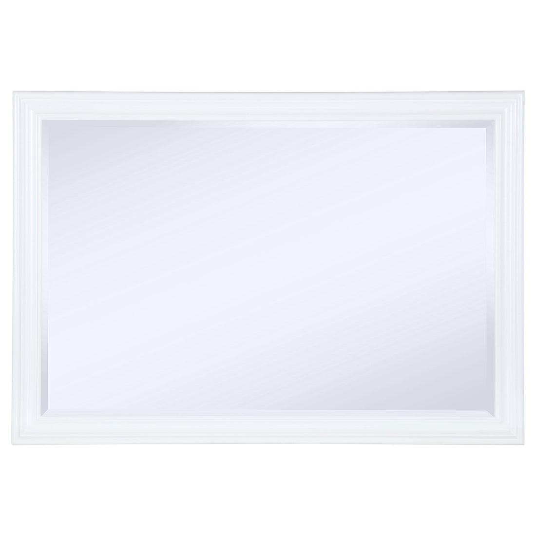  Coaster Furniture Bexhill 223474 Dresser Mirror - White IMAGE 1