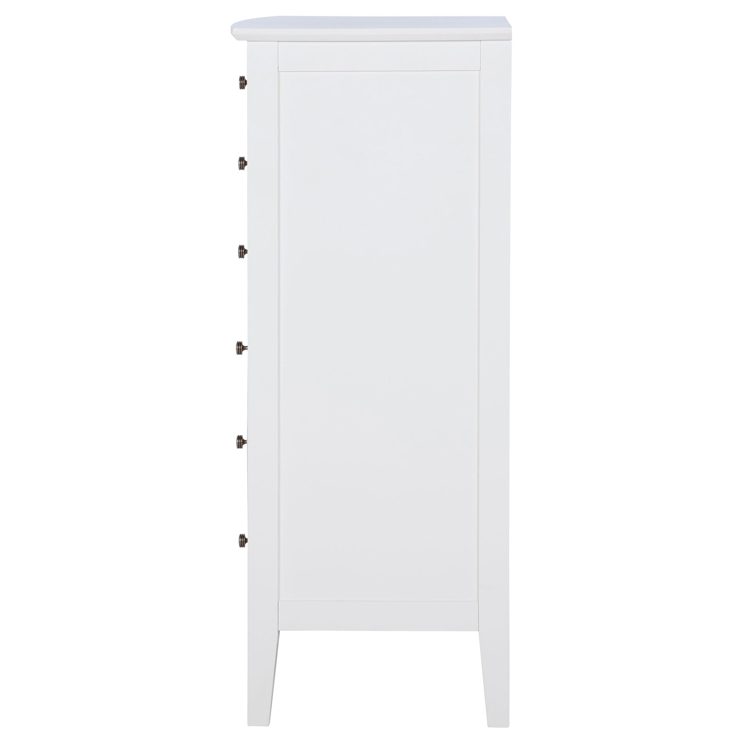  Coaster Furniture Bexhill 223475 8-Drawer Chest of Drawers - White IMAGE 4