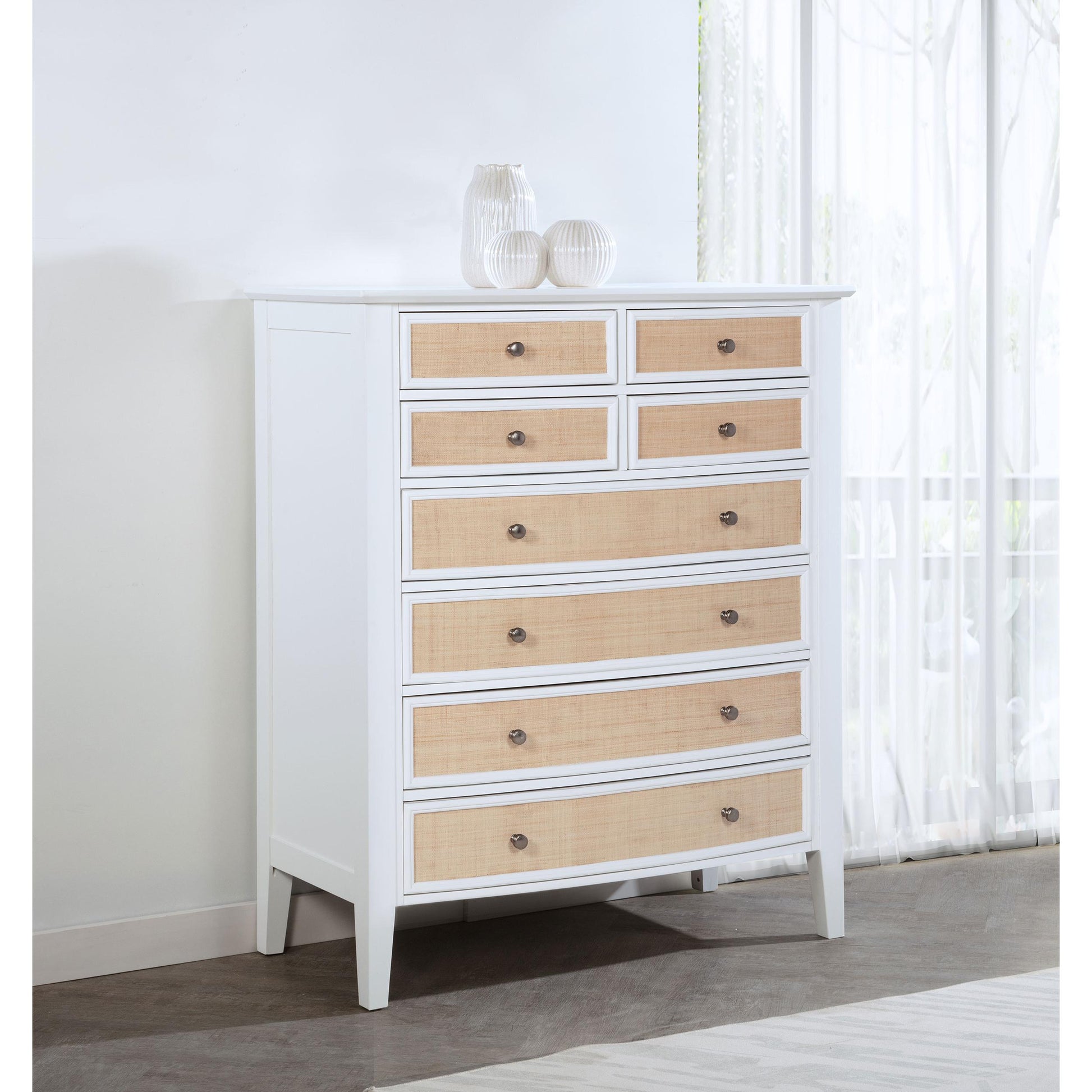  Coaster Furniture Bexhill 223475 8-Drawer Chest of Drawers - White IMAGE 9