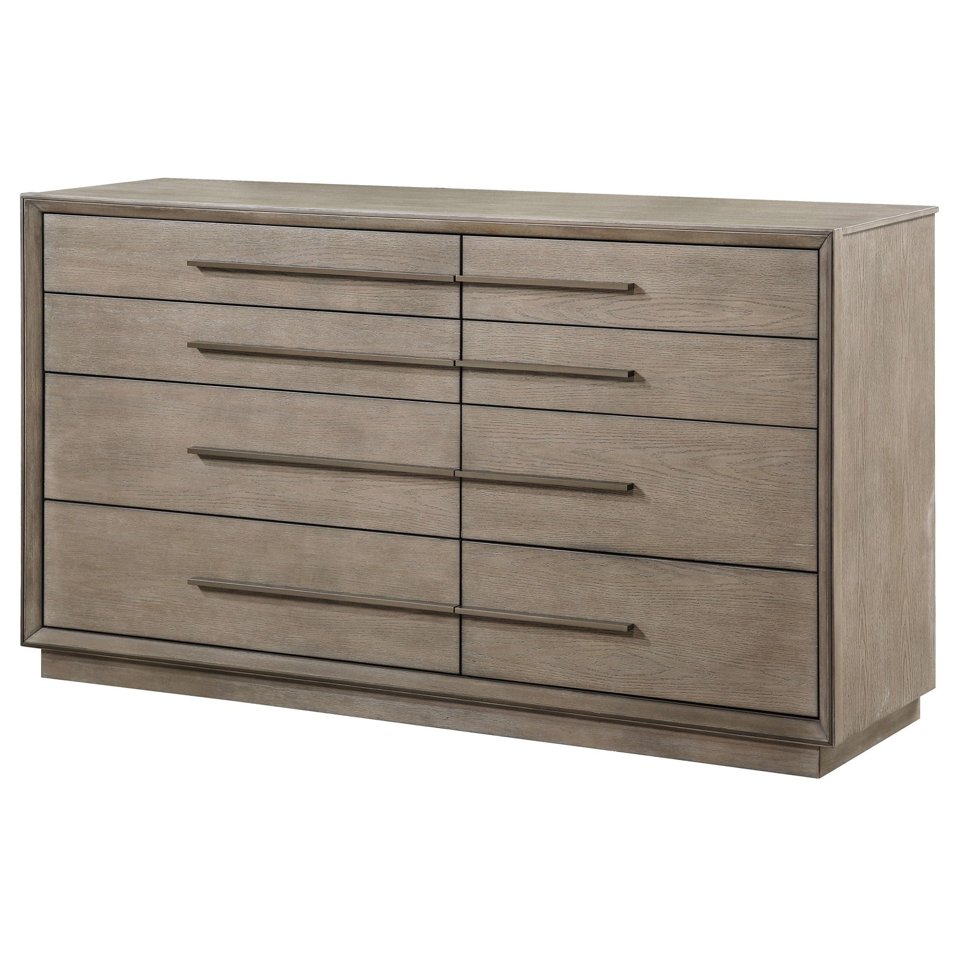  Coaster Furniture Durango 223273 8-Drawer Dresser - Taupe Oak IMAGE 3