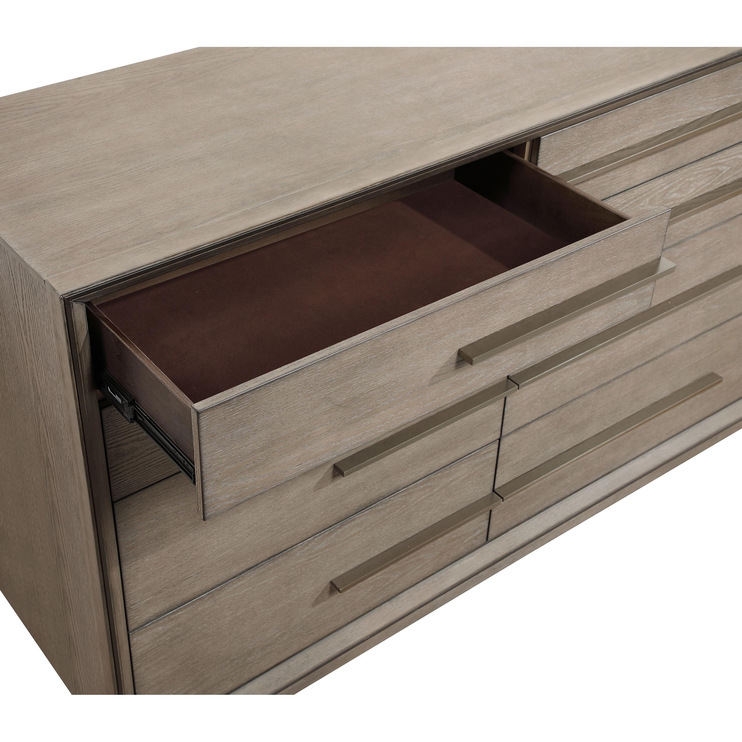  Coaster Furniture Durango 223273 8-Drawer Dresser - Taupe Oak IMAGE 9