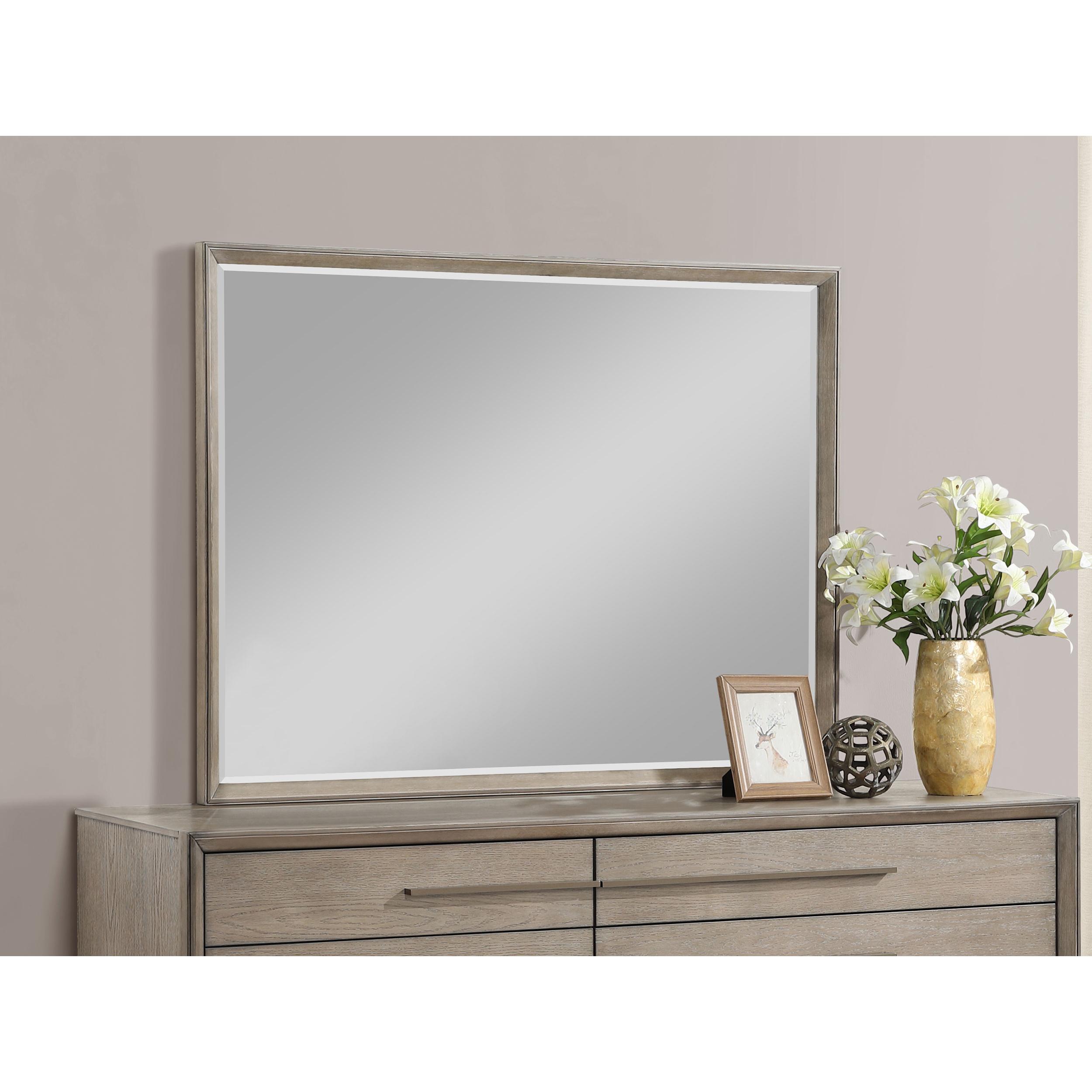  Coaster Furniture Durango 223274 Dresser Mirror - Taupe Oak IMAGE 4