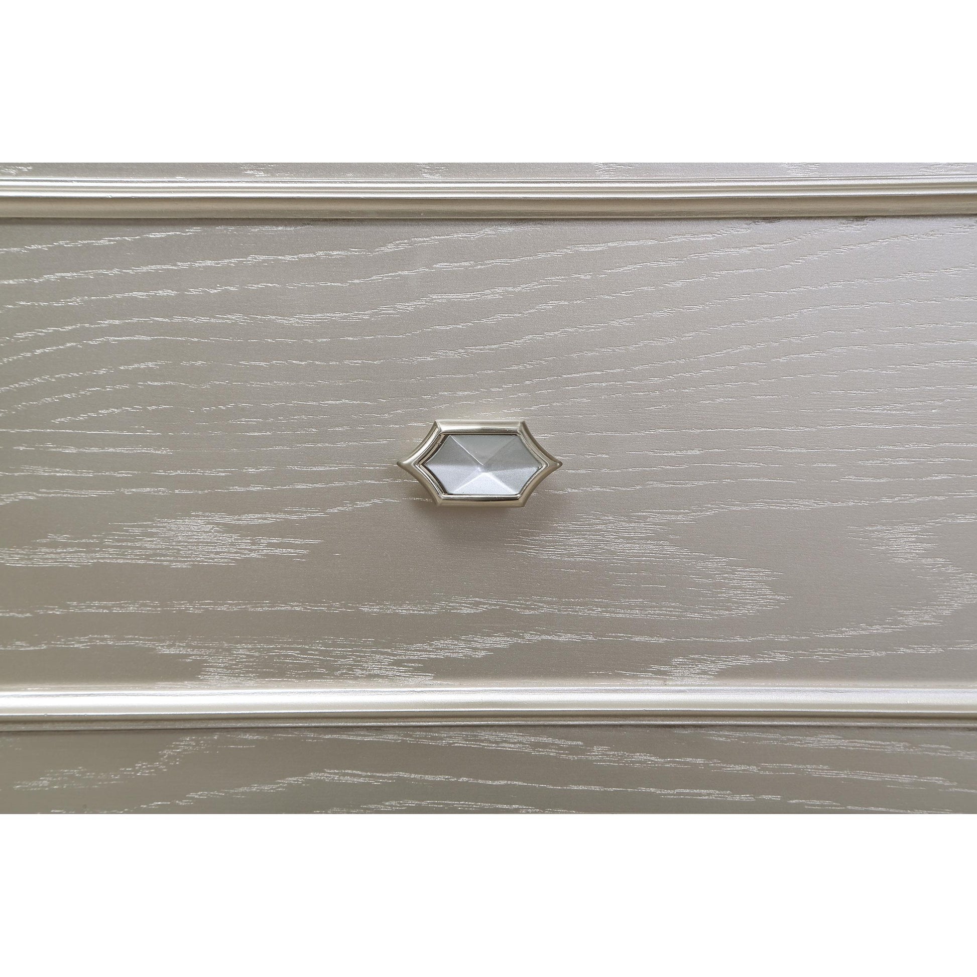  Coaster Furniture Evangeline 223393M 9-Drawer Dresser with Mirror - Silver Oak IMAGE 13