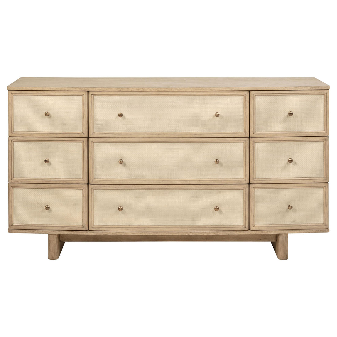  Coaster Furniture Kailani 225043 9-Drawer Dresser Cabinet - Beige Oak IMAGE 1