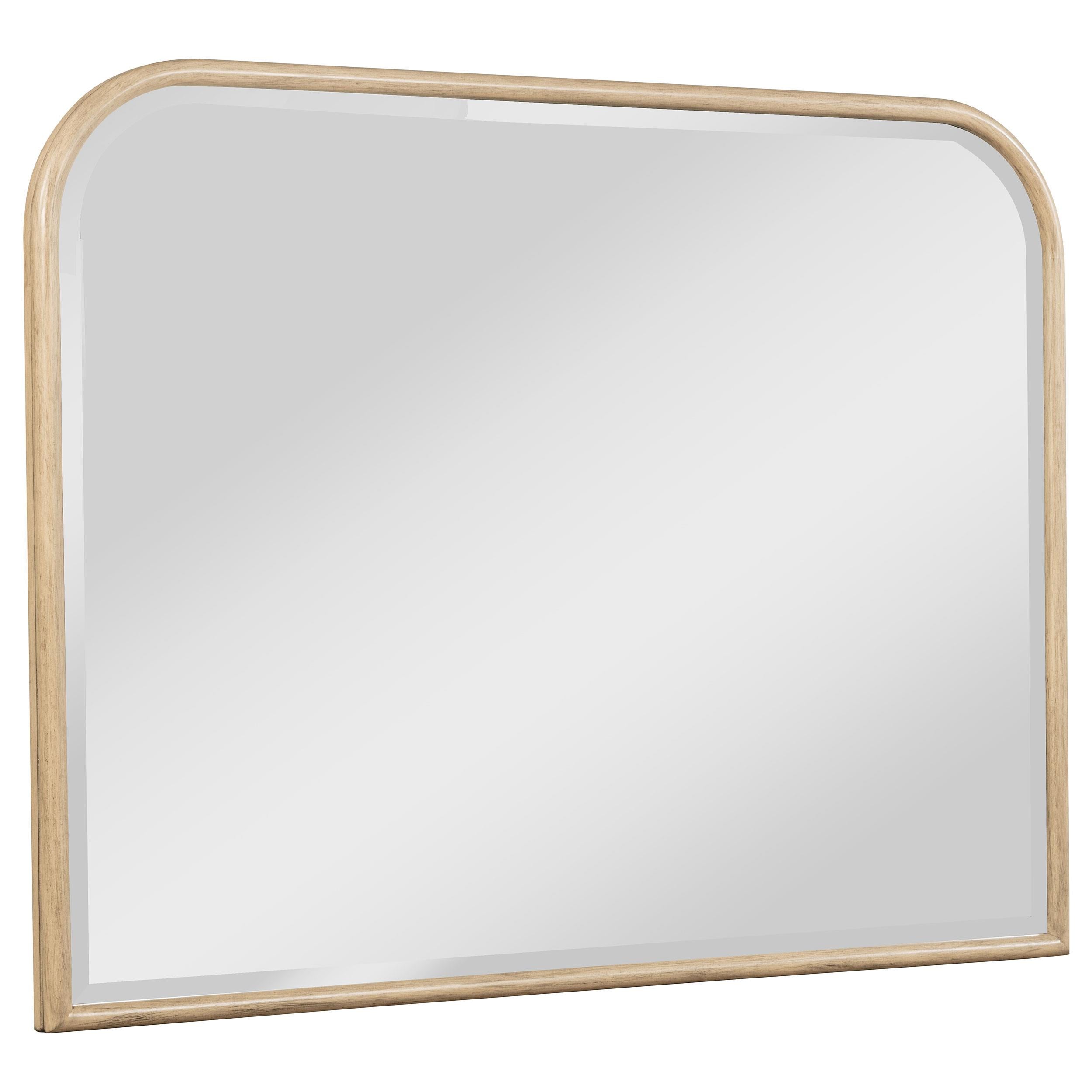  Coaster Furniture Kailani 225044 Dresser Mirror - Beige Oak IMAGE 1