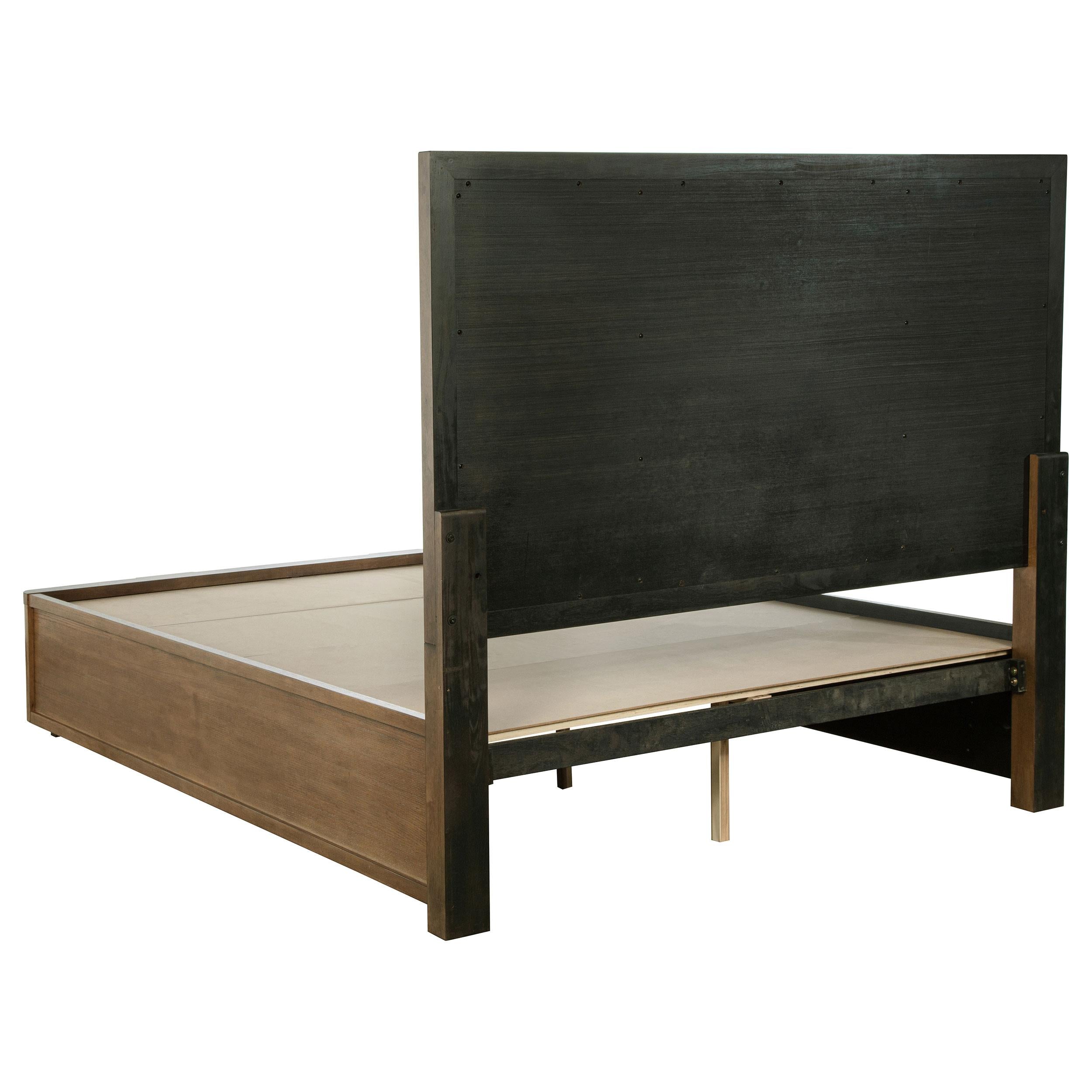  Size_King  -- Terrace 224900KE 2-Drawer Eastern King Storage Bed - Ash Brown IMAGE 3