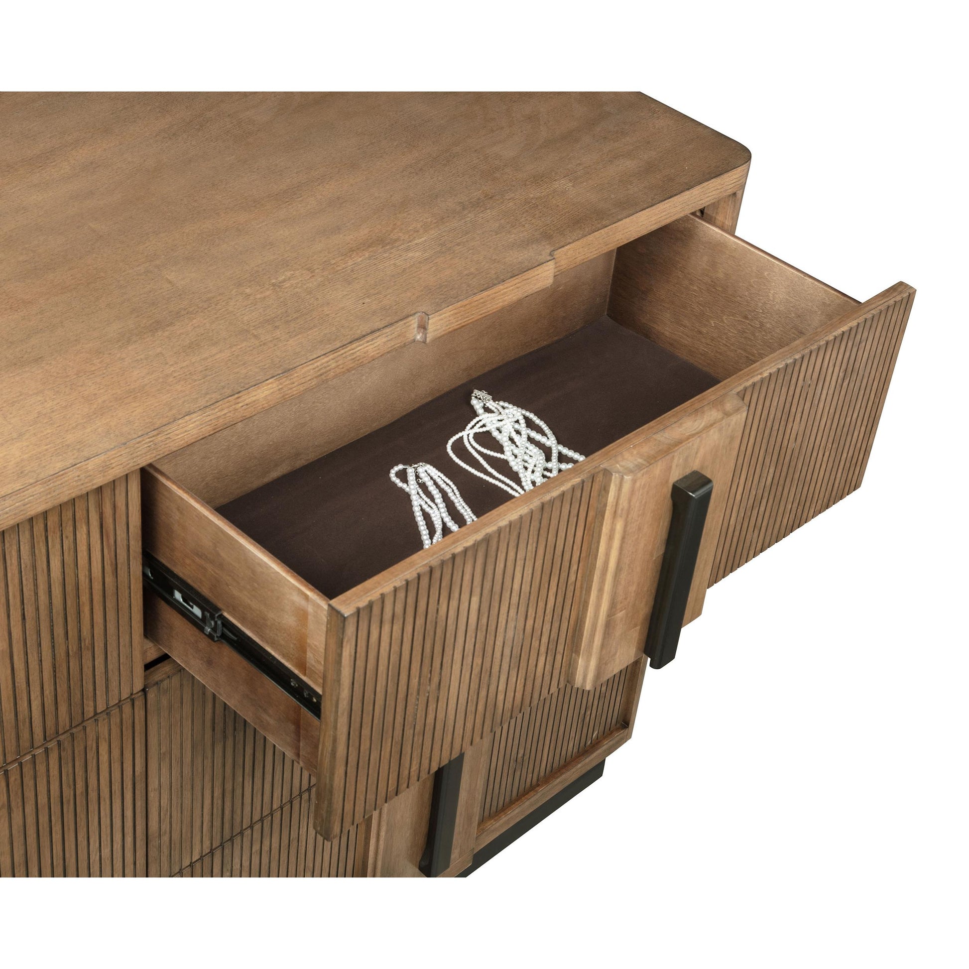  Coaster Furniture Terrace 224903 6-Drawer Dresser Cabinet - Ash Brown IMAGE 12