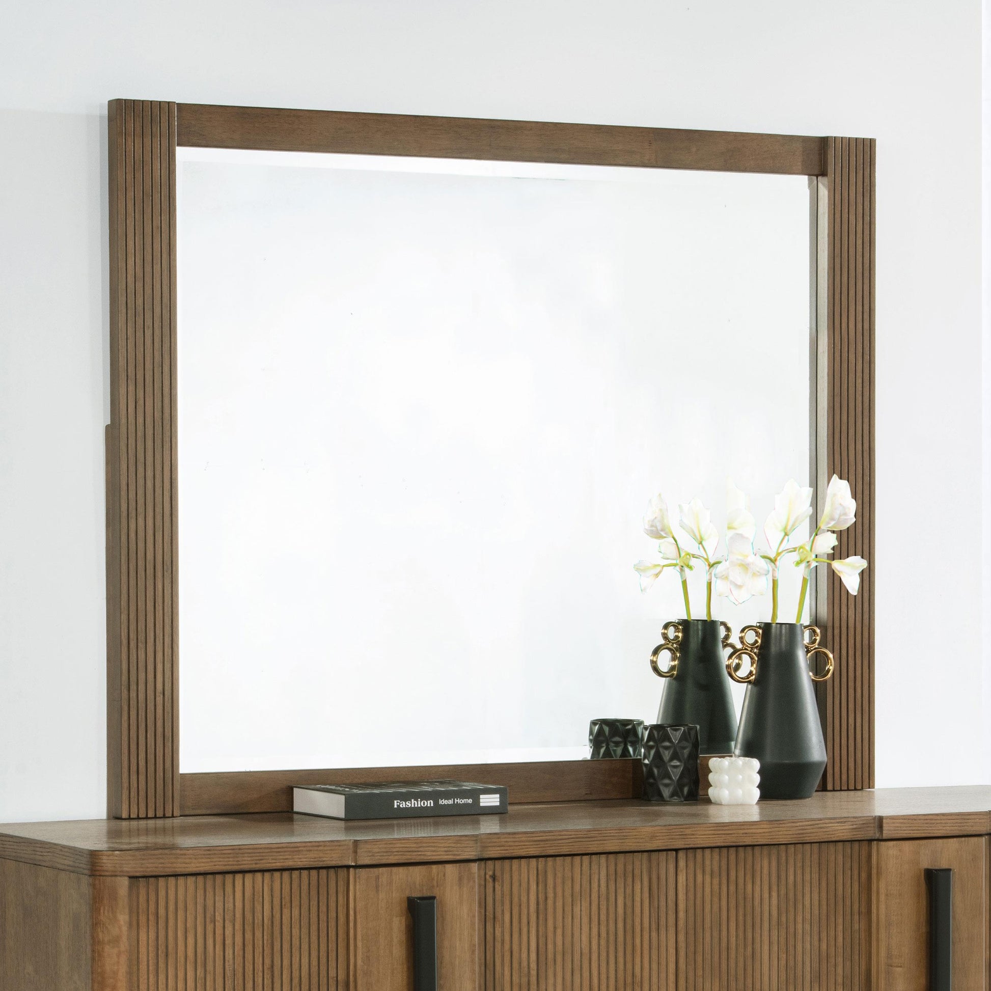  Coaster Furniture Terrace 224904 Dresser Mirror - Ash Brown IMAGE 3