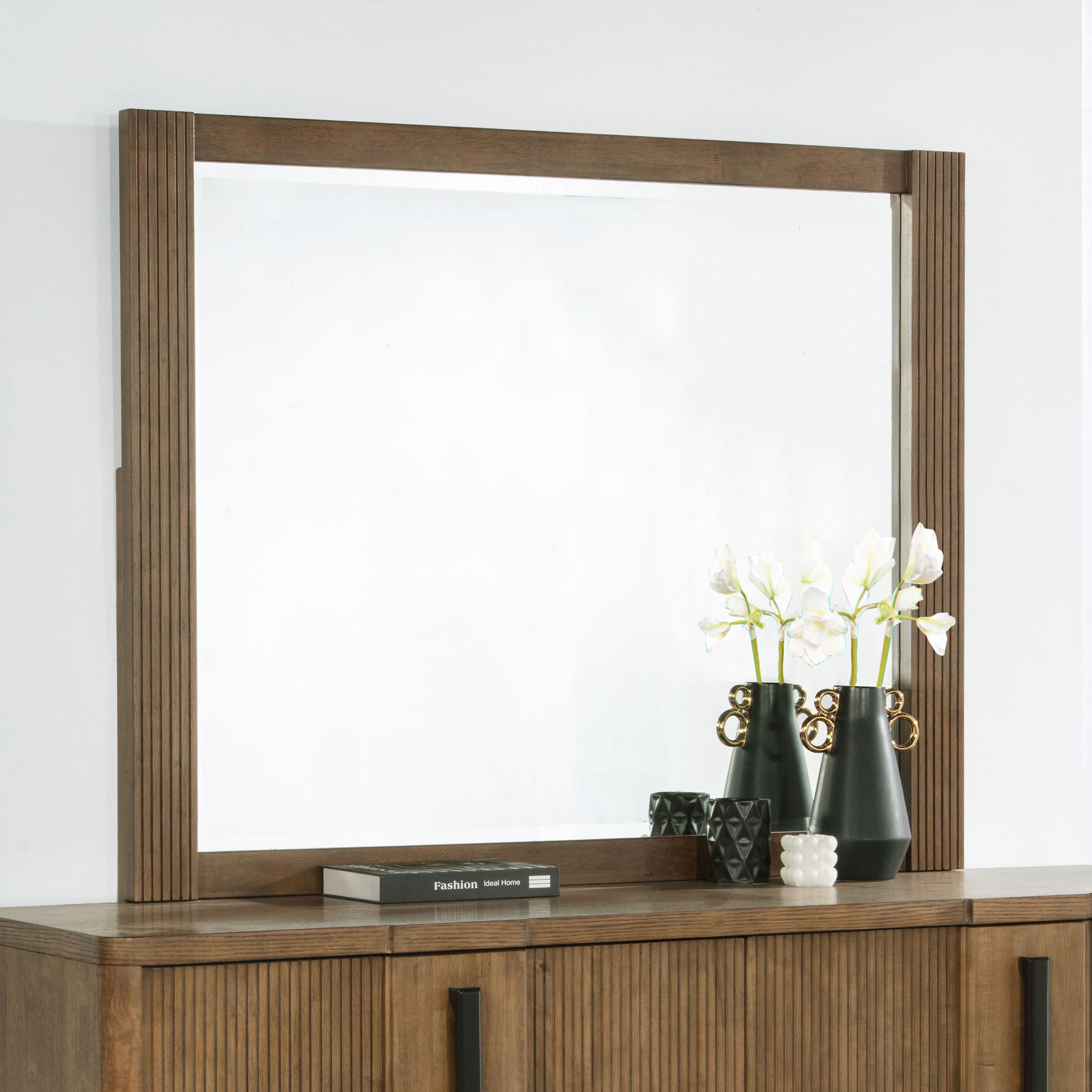  Coaster Furniture Terrace 224904 Dresser Mirror - Ash Brown IMAGE 3