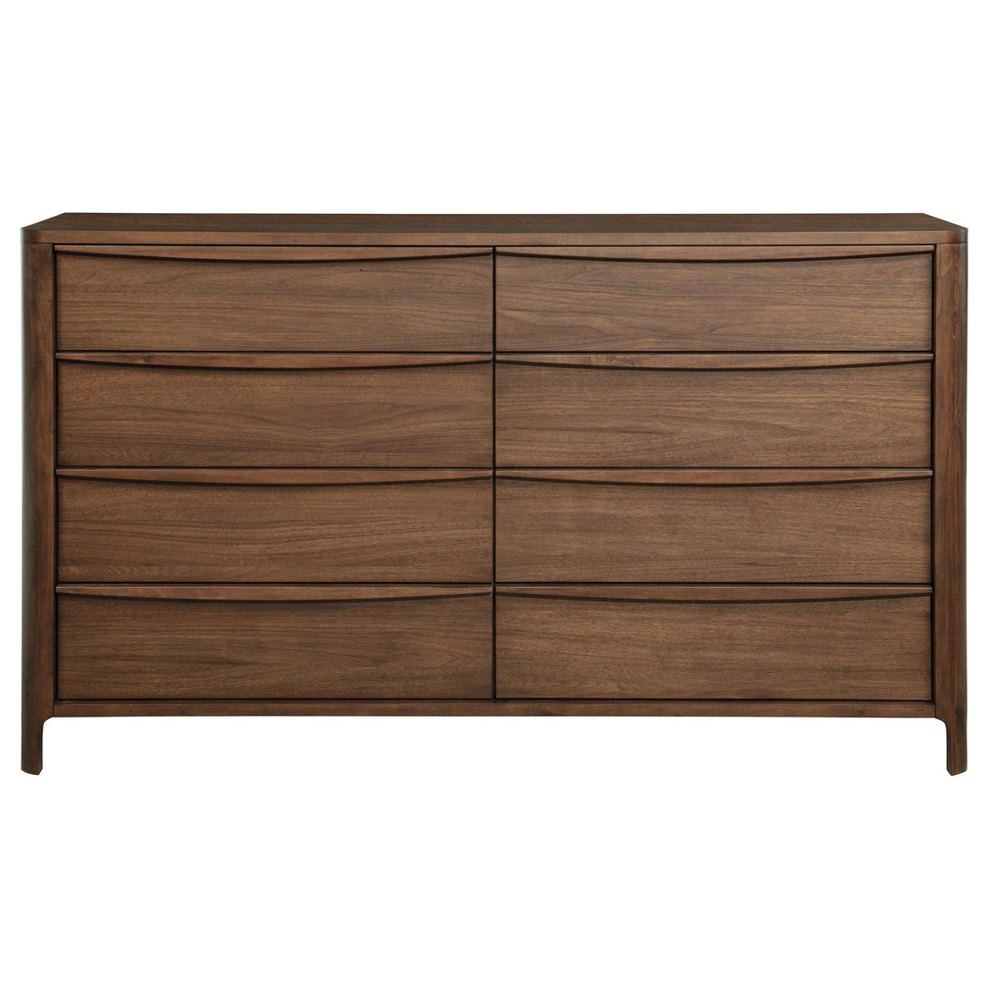  Coaster Furniture Maderia 223323 8-Drawer Dresser Cabinet - Walnut IMAGE 1