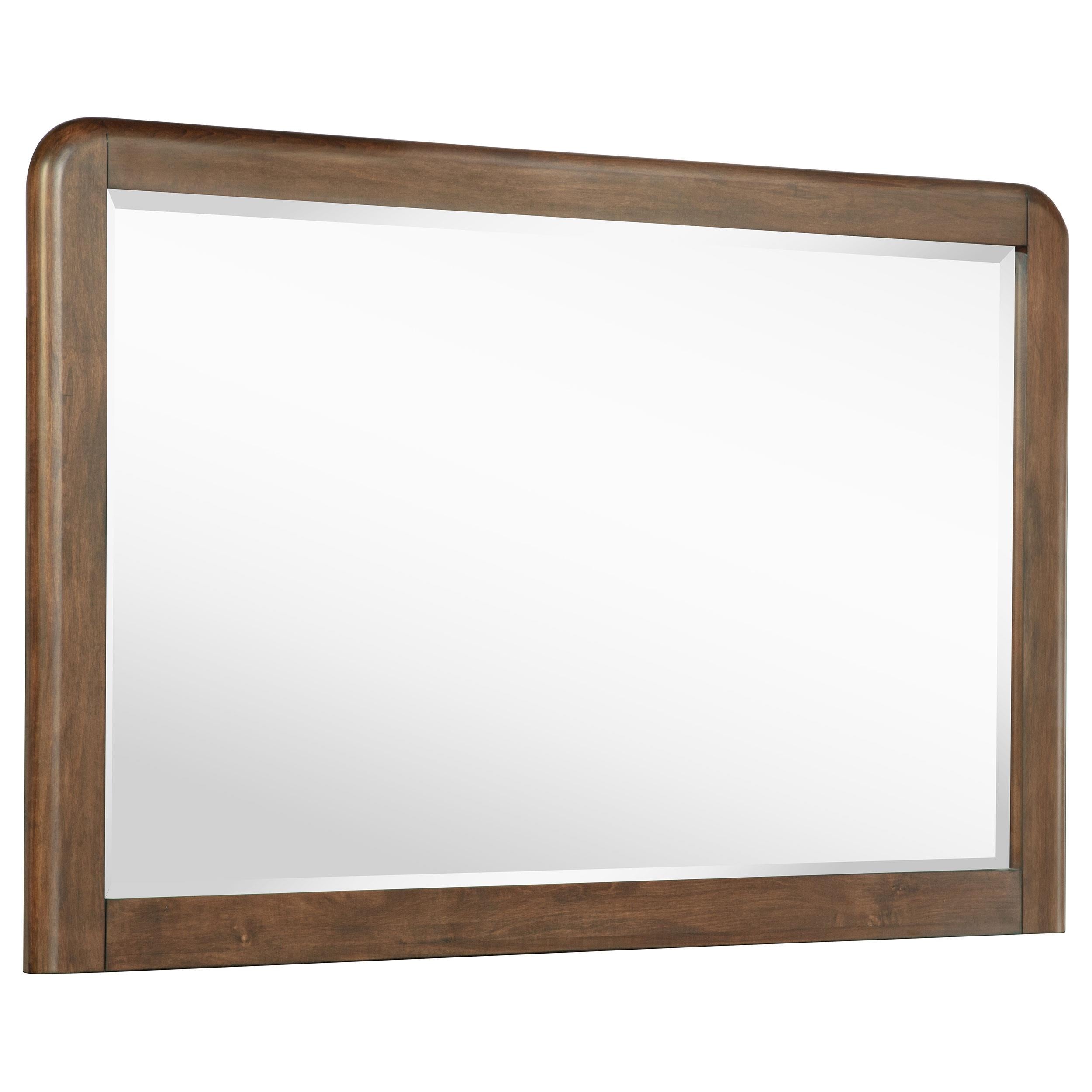  Coaster Furniture Maderia 223324 Dresser Mirror - Walnut IMAGE 1