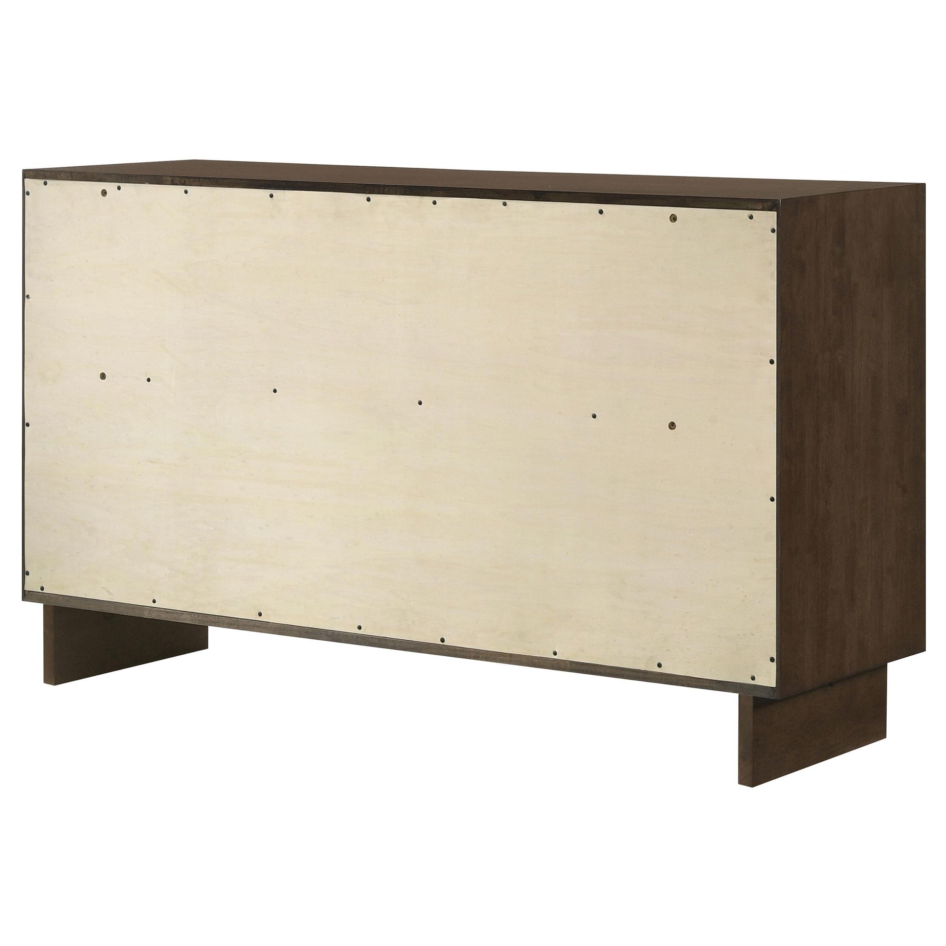  Coaster Furniture Glenwood 225013 6-Drawer Dresser Cabinet - Warm Brown IMAGE 7