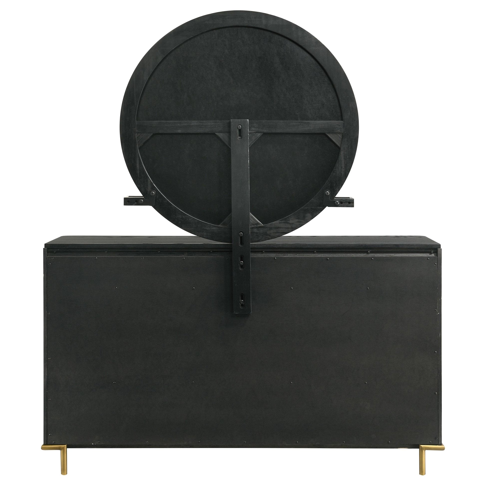  Coaster Furniture Arini 224333M 8-Drawer Dresser with Mirror - Black IMAGE 6