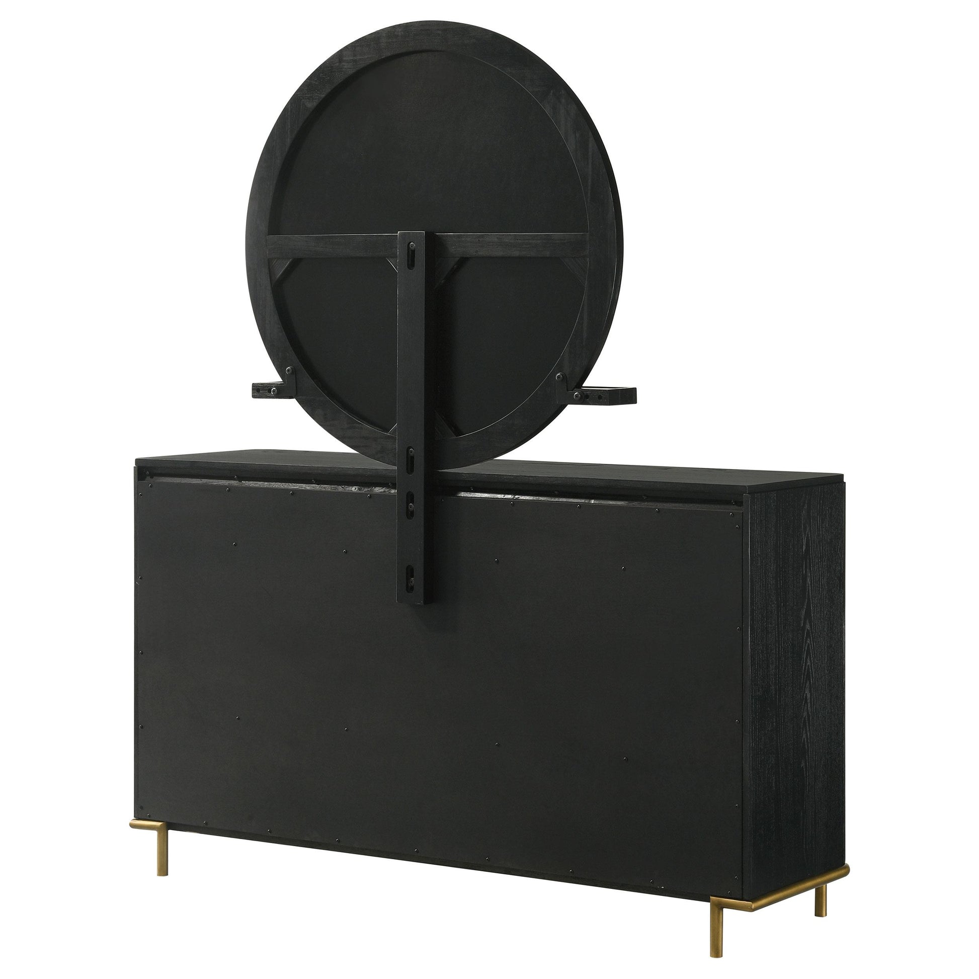  Coaster Furniture Arini 224333M 8-Drawer Dresser with Mirror - Black IMAGE 7