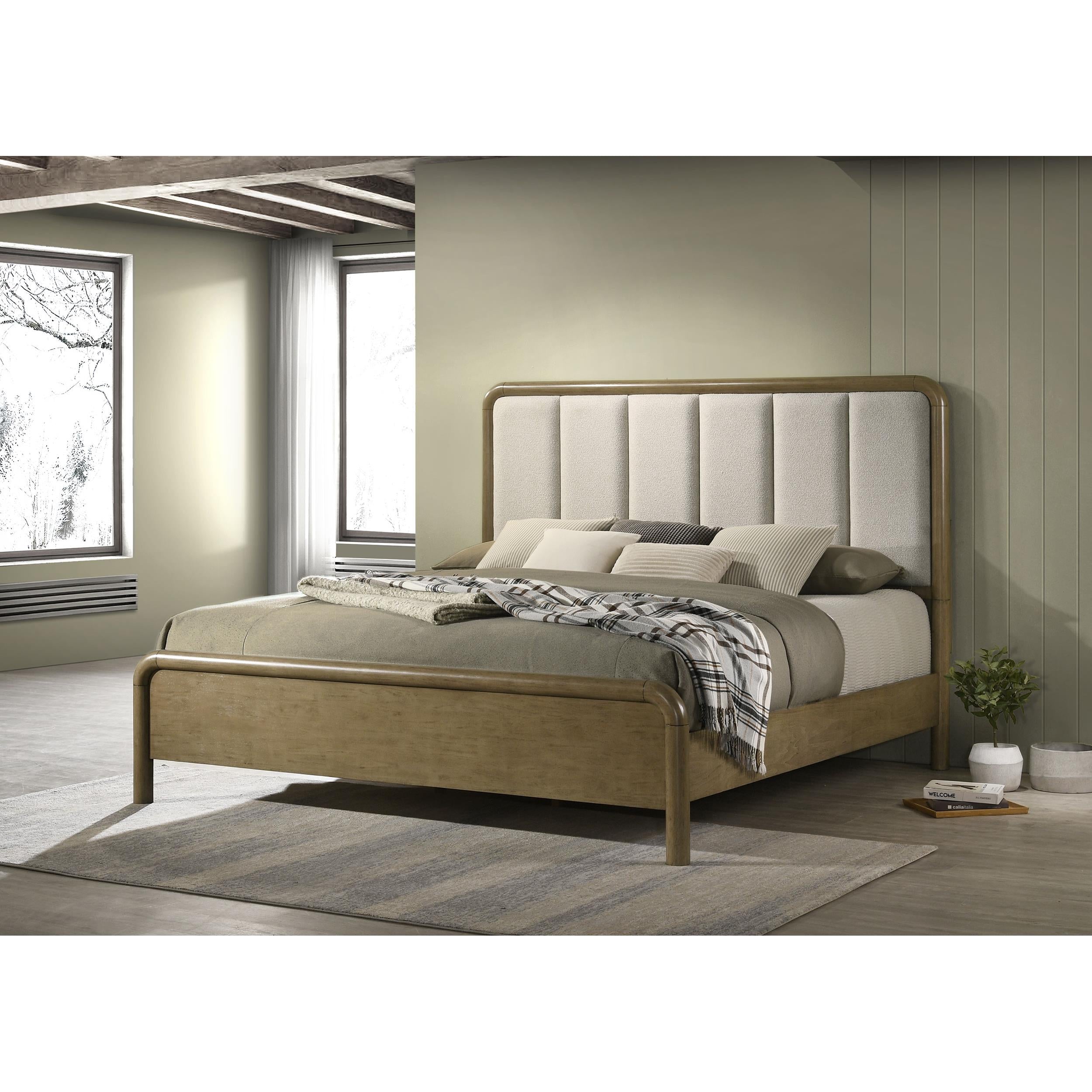  Size_Queen  -- Amsbury Upholstered Bed IMAGE 4