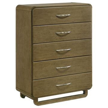  Coaster Furniture Amsbury 224275 5-Drawer Chest of Drawers - Nutmeg IMAGE 1