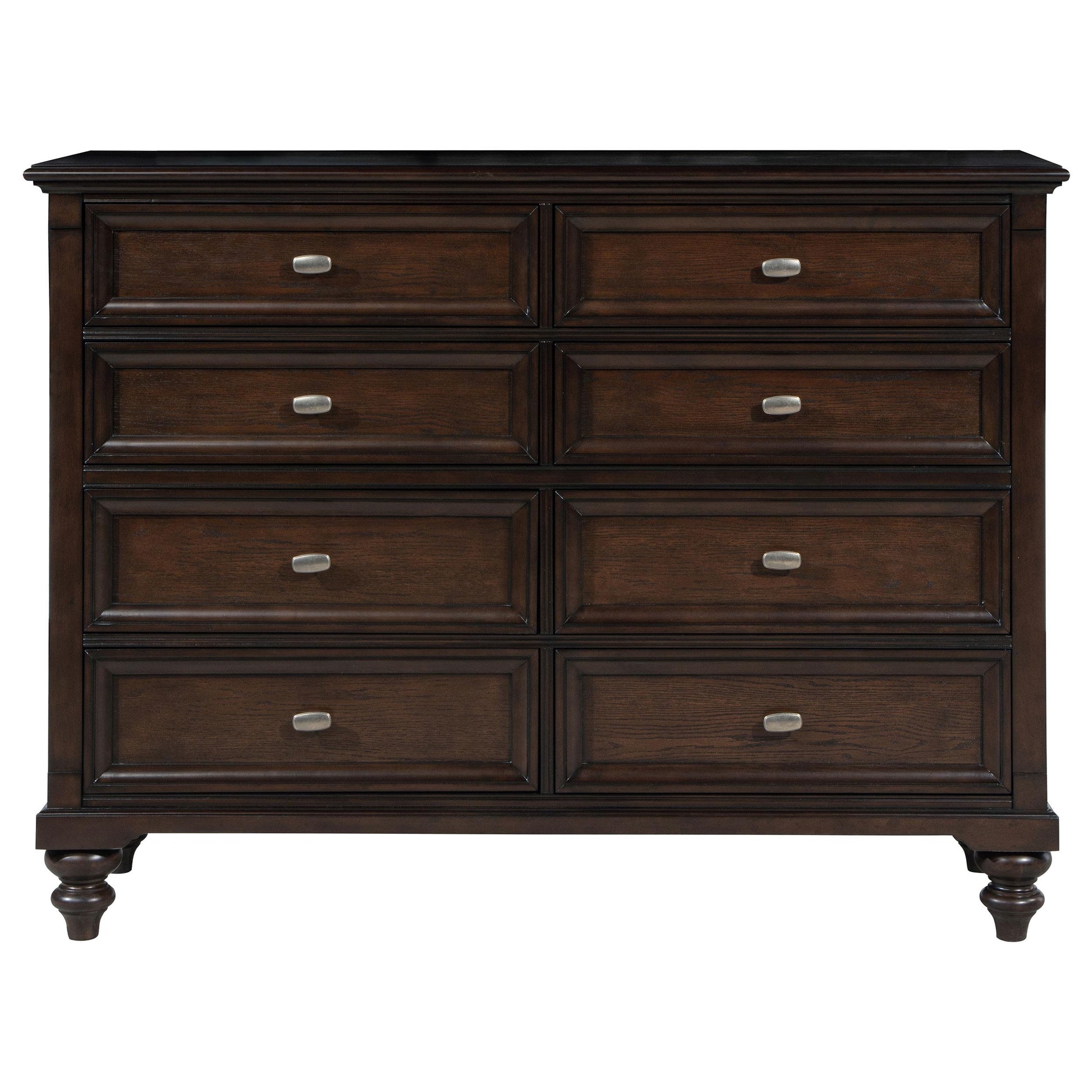  Coaster Furniture Andover 223633 8-Drawer Dresser Cabinet - Dark Oak IMAGE 2