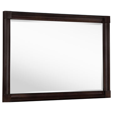  Coaster Furniture Andover 223634 Dresser Mirror - Dark Oak IMAGE 1