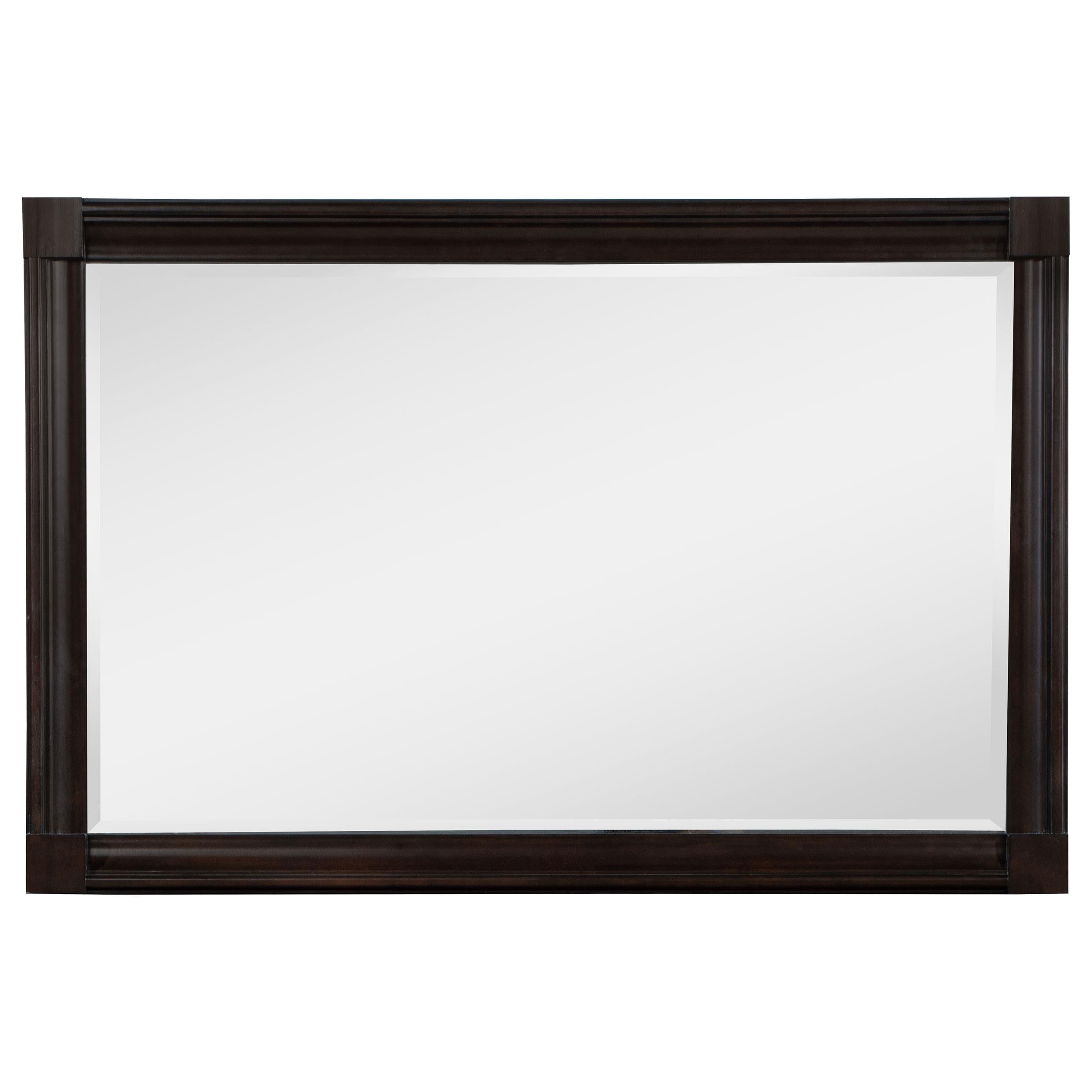  Coaster Furniture Andover 223634 Dresser Mirror - Dark Oak IMAGE 2