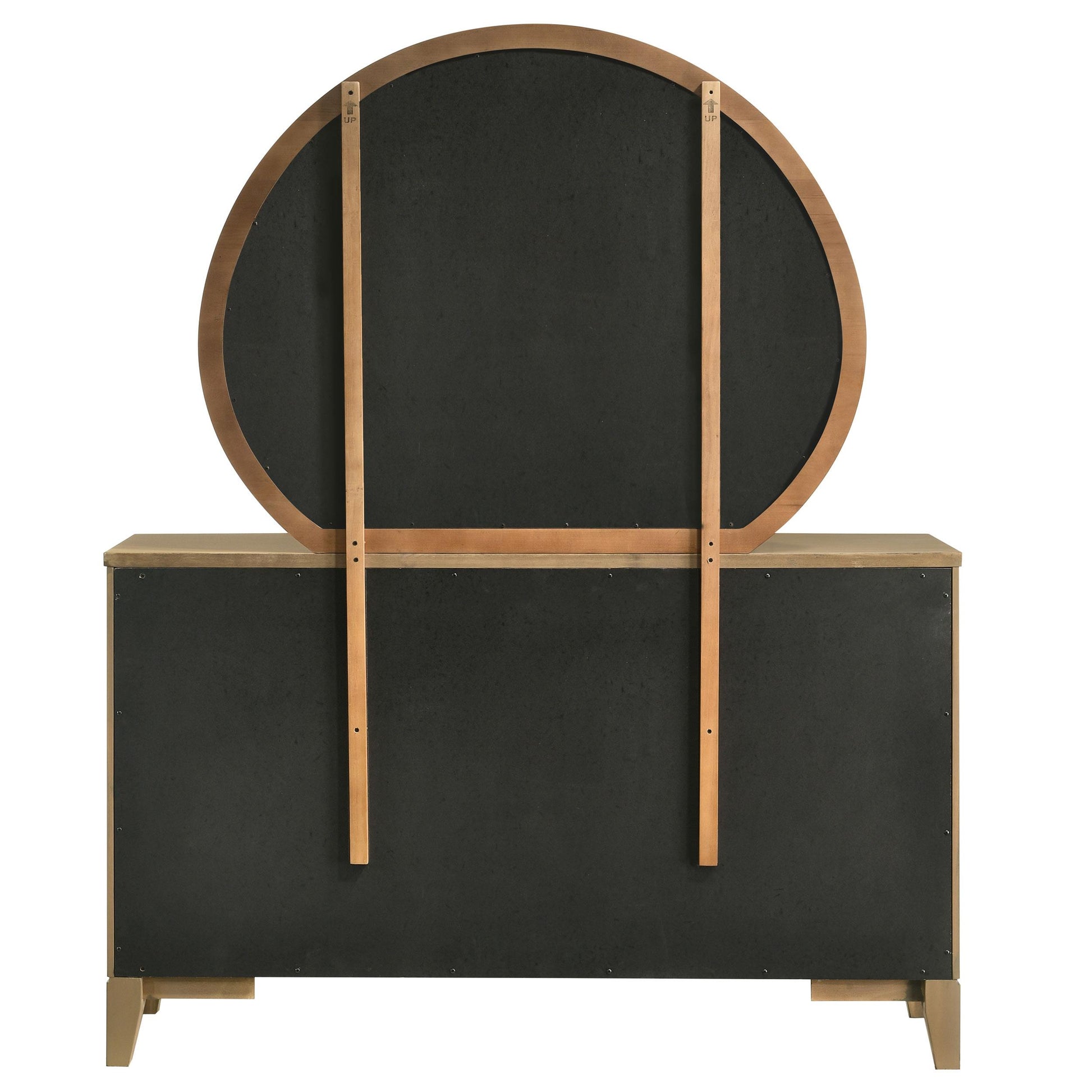  Coaster Furniture Granada 224923M 8-Drawer Dresser and Mirror - Natural Pine IMAGE 6