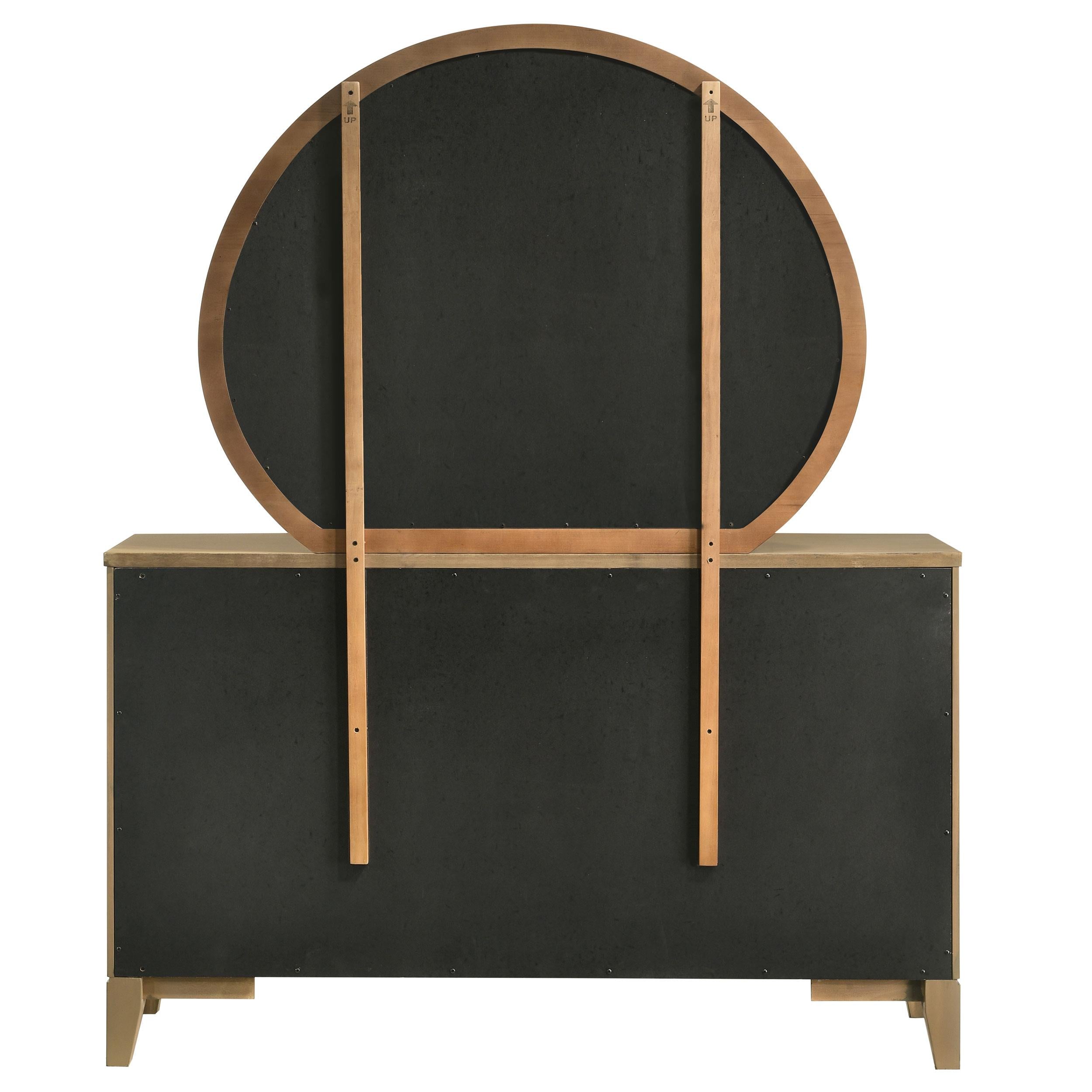  Coaster Furniture Granada 224923M 8-Drawer Dresser and Mirror - Natural Pine IMAGE 6