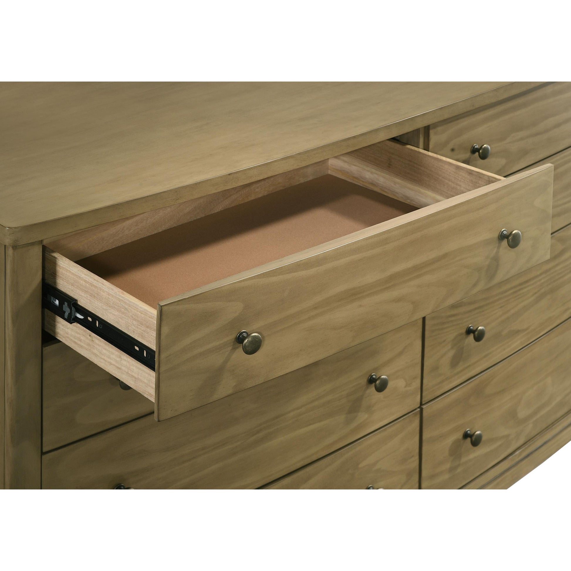  Coaster Furniture Granada 224923 8-Drawer Dresser Cabinet - Natural Pine IMAGE 11