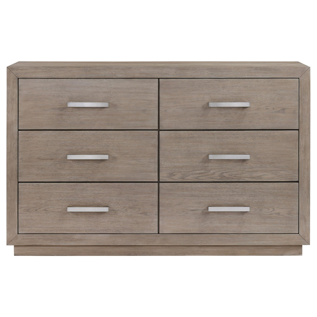  Coaster Furniture Kenora 224853 6-Drawer Dresser - Barley Brown IMAGE 1