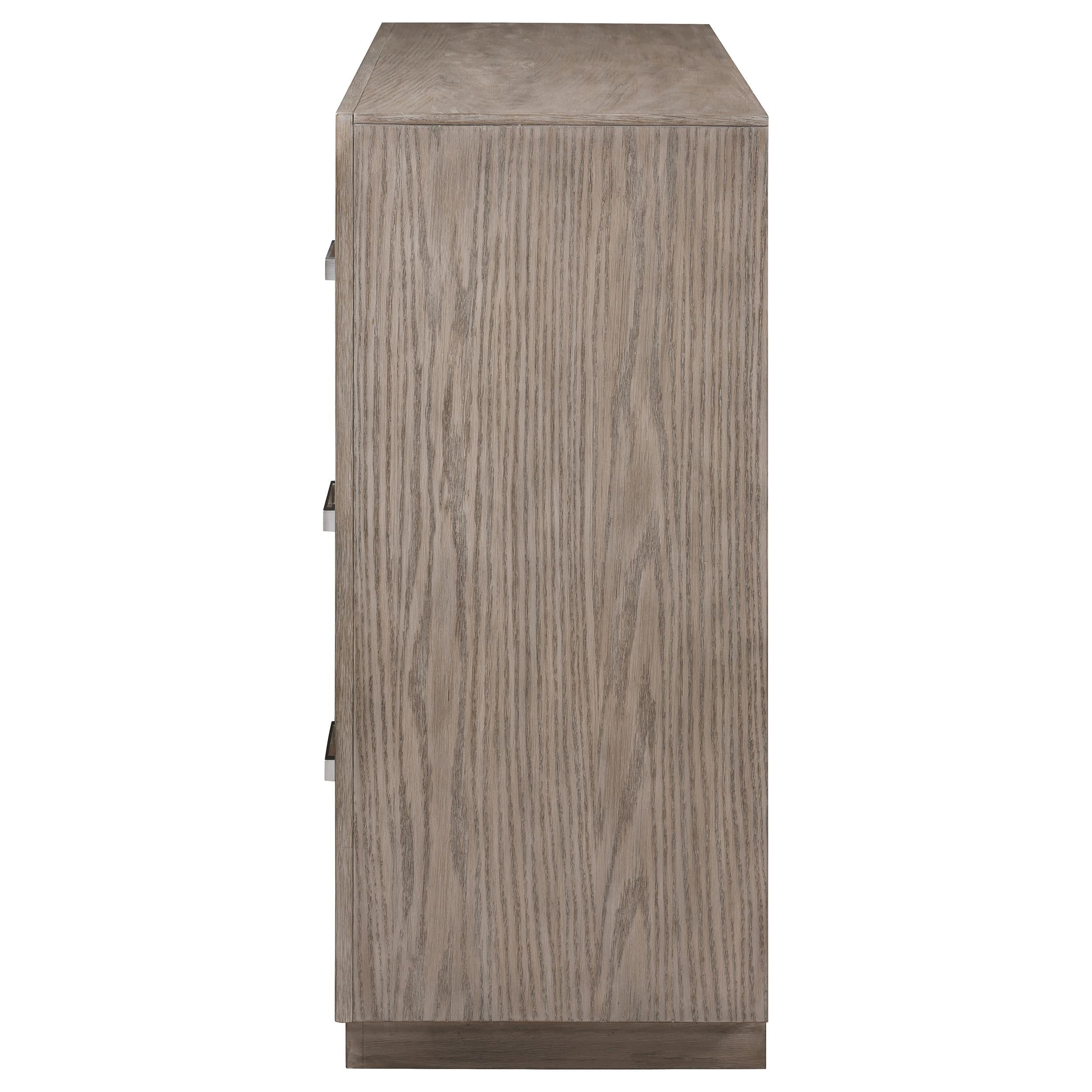  Coaster Furniture Kenora 224853 6-Drawer Dresser - Barley Brown IMAGE 4