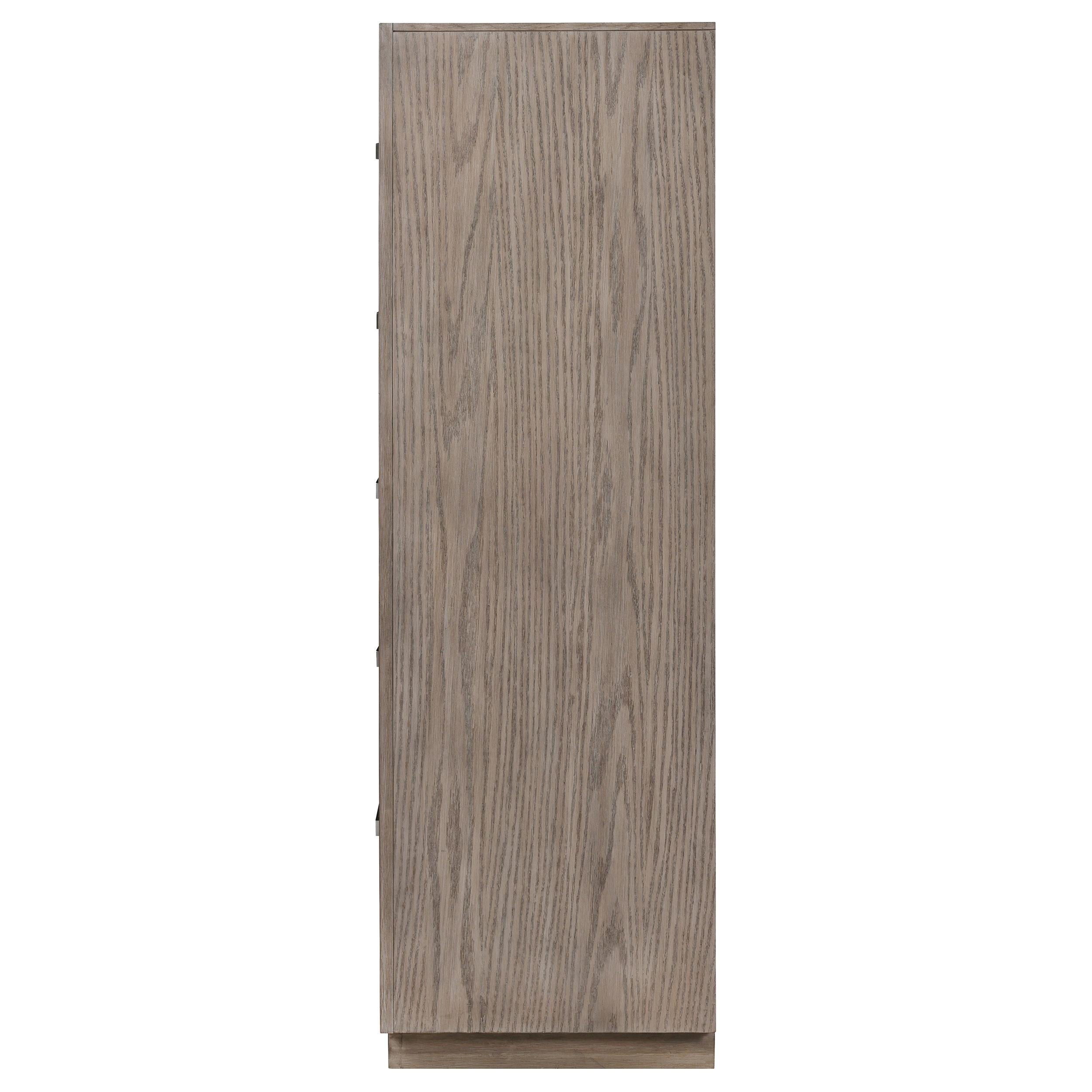  Coaster Furniture Kenora 224855 5-Drawer Bedroom Chest - Barley Brown IMAGE 4