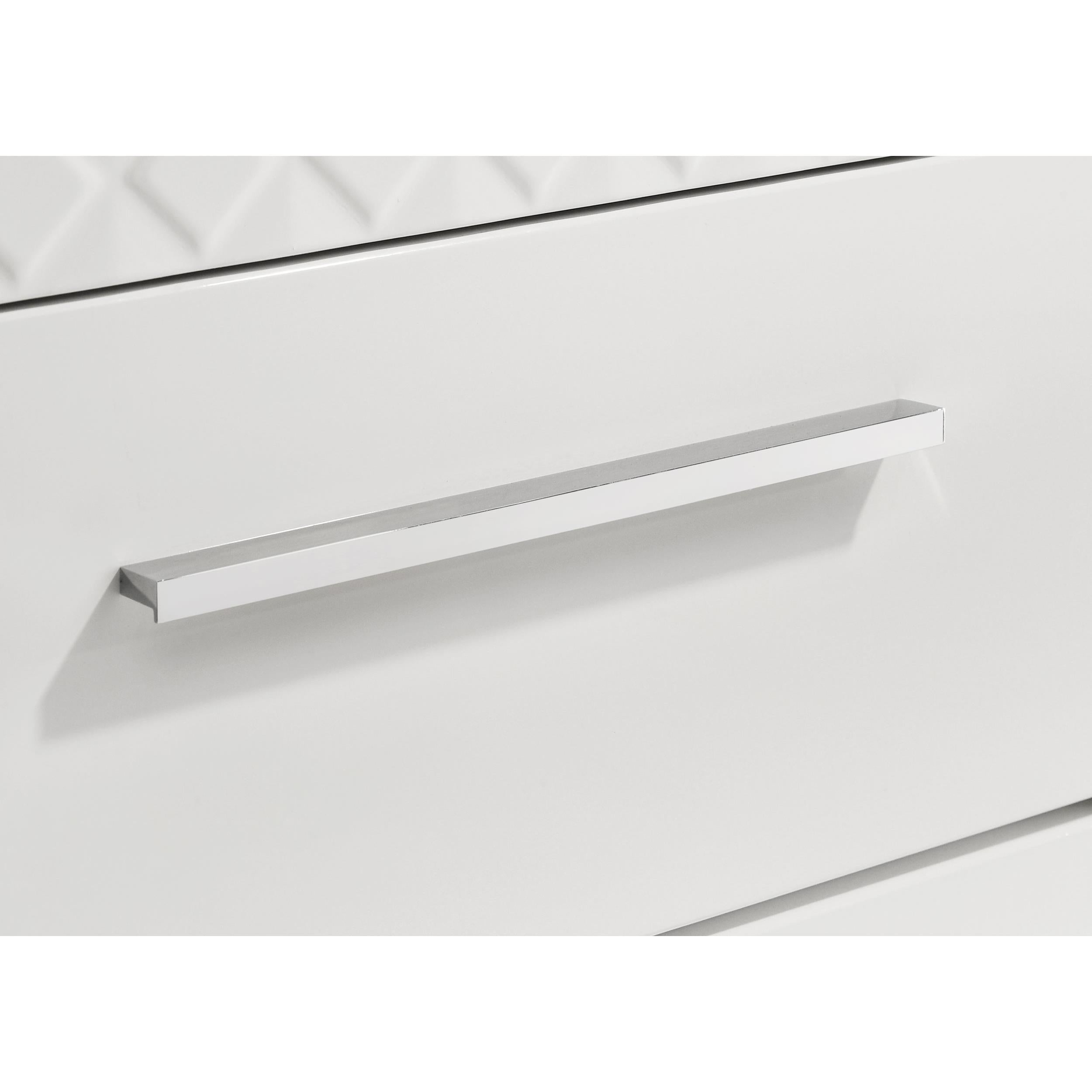  Coaster Furniture Ives 224943M 6-Drawer Dresser and Mirror - White High Gloss IMAGE 12