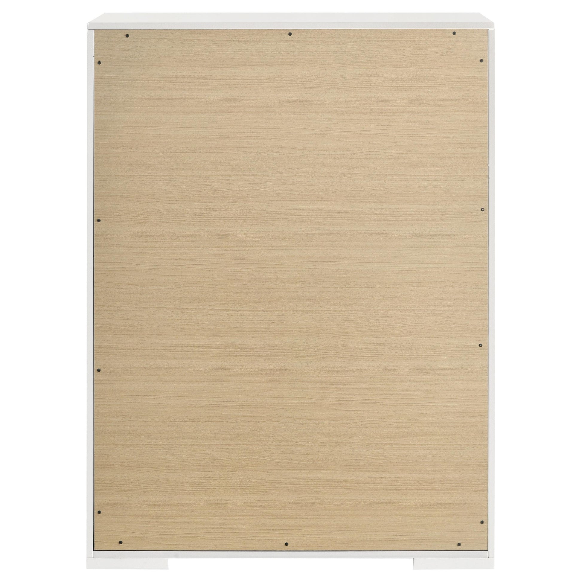  Coaster Furniture Ives 224945 5-Drawer Bedroom Chest of Drawers - White High Gloss IMAGE 6