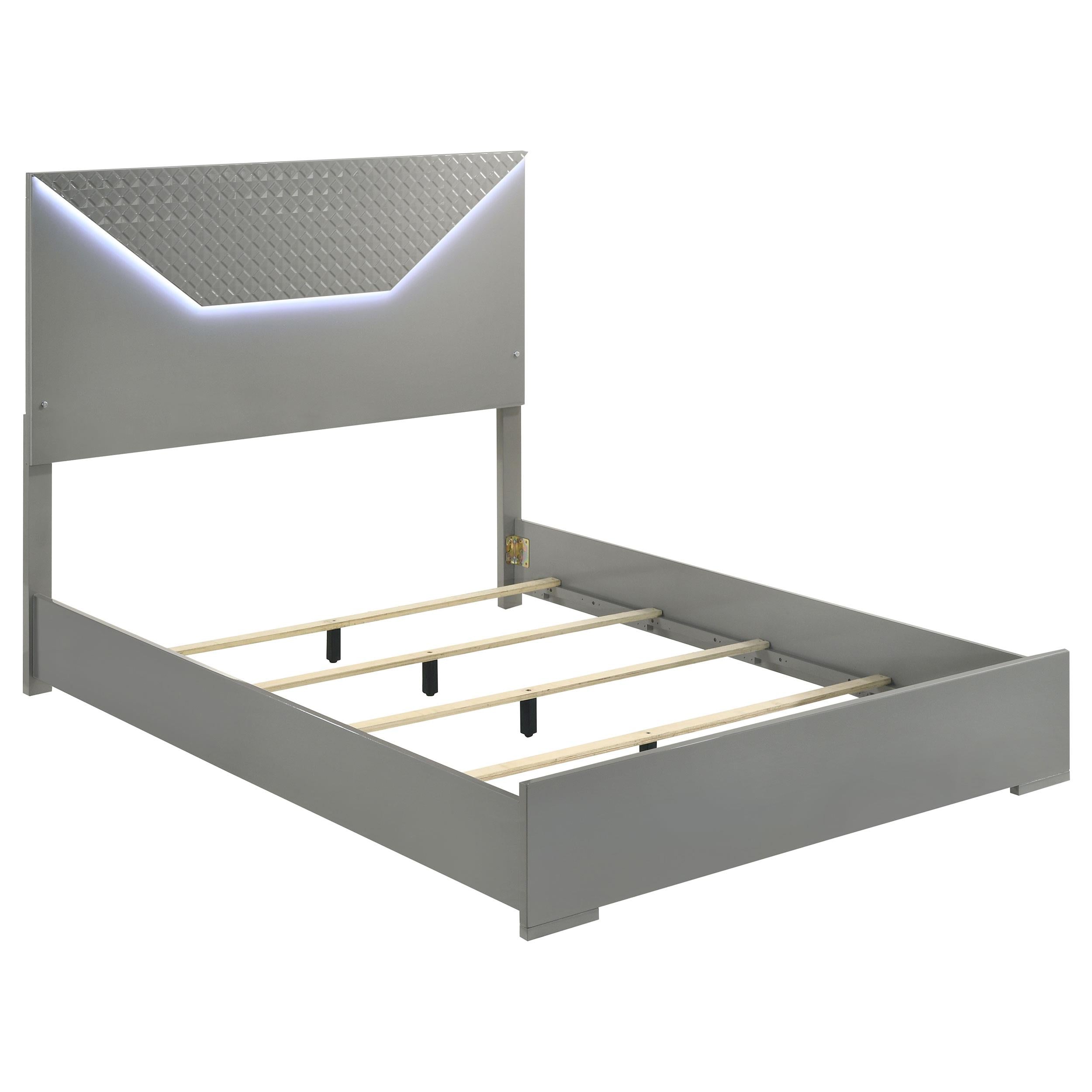  Size_Queen  -- Coaster Furniture Ives Panel Bed IMAGE 1