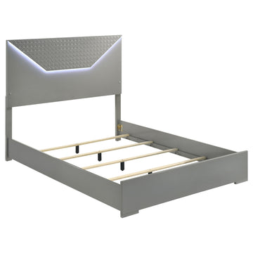  Size_Queen  -- Coaster Furniture Ives Panel Bed IMAGE 1