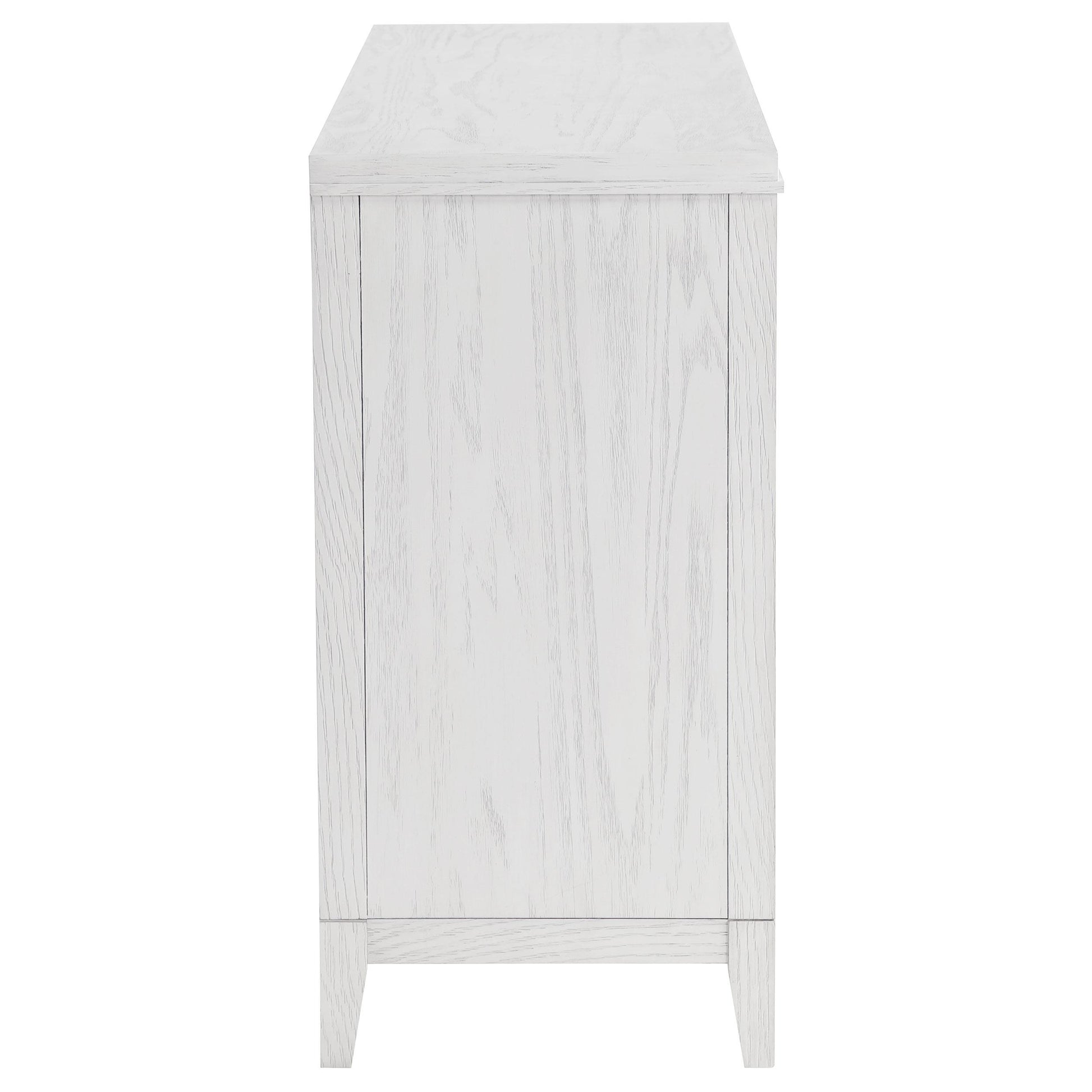  Coaster Furniture Marielle 224843 6-Drawer Bedroom Dresser - Distressed White IMAGE 8