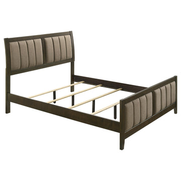  Size_Queen  -- Coaster Furniture Wilkes Upholstered Panel Bed IMAGE 1