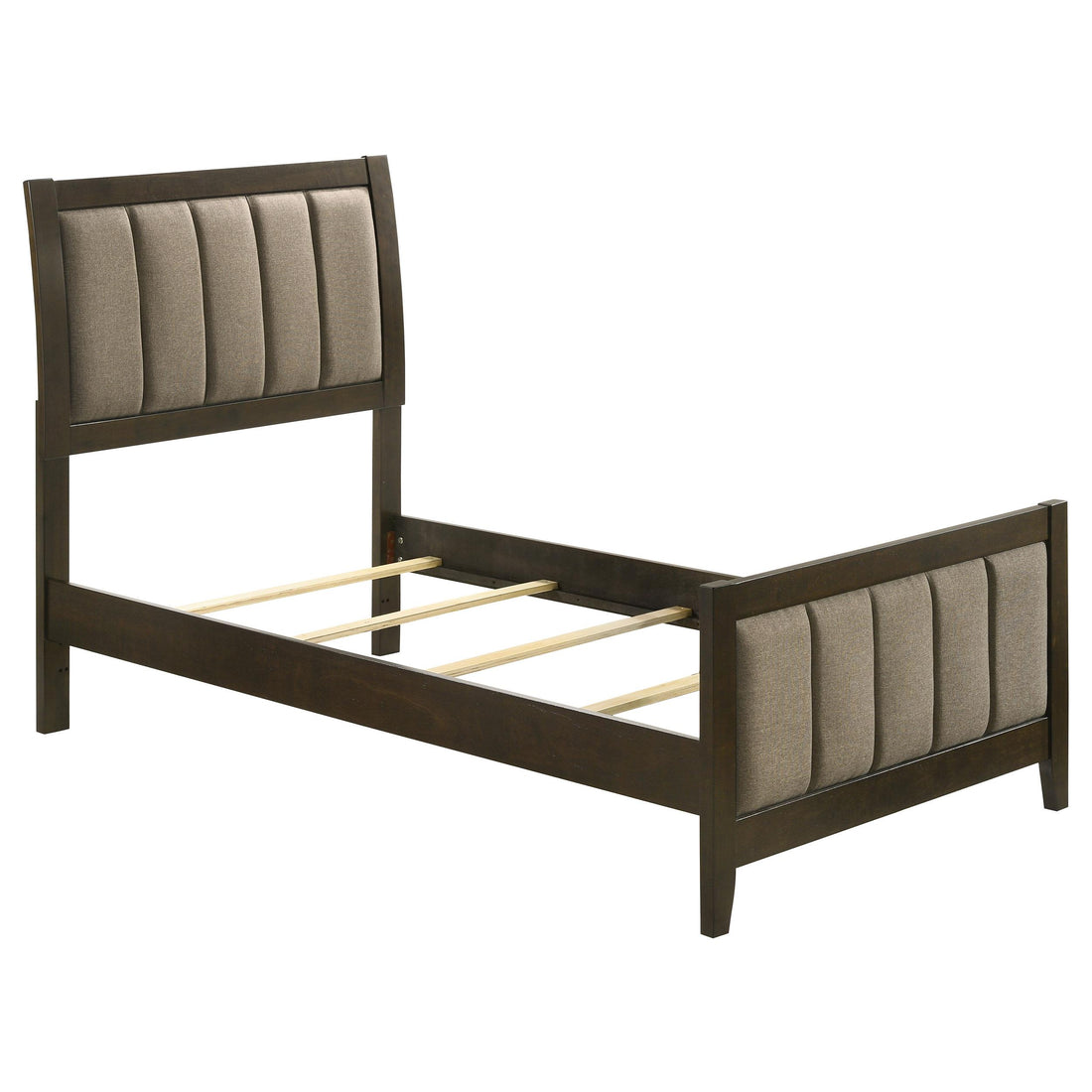  Size_Queen  -- Coaster Furniture Wilkes Upholstered Panel Bed IMAGE 1