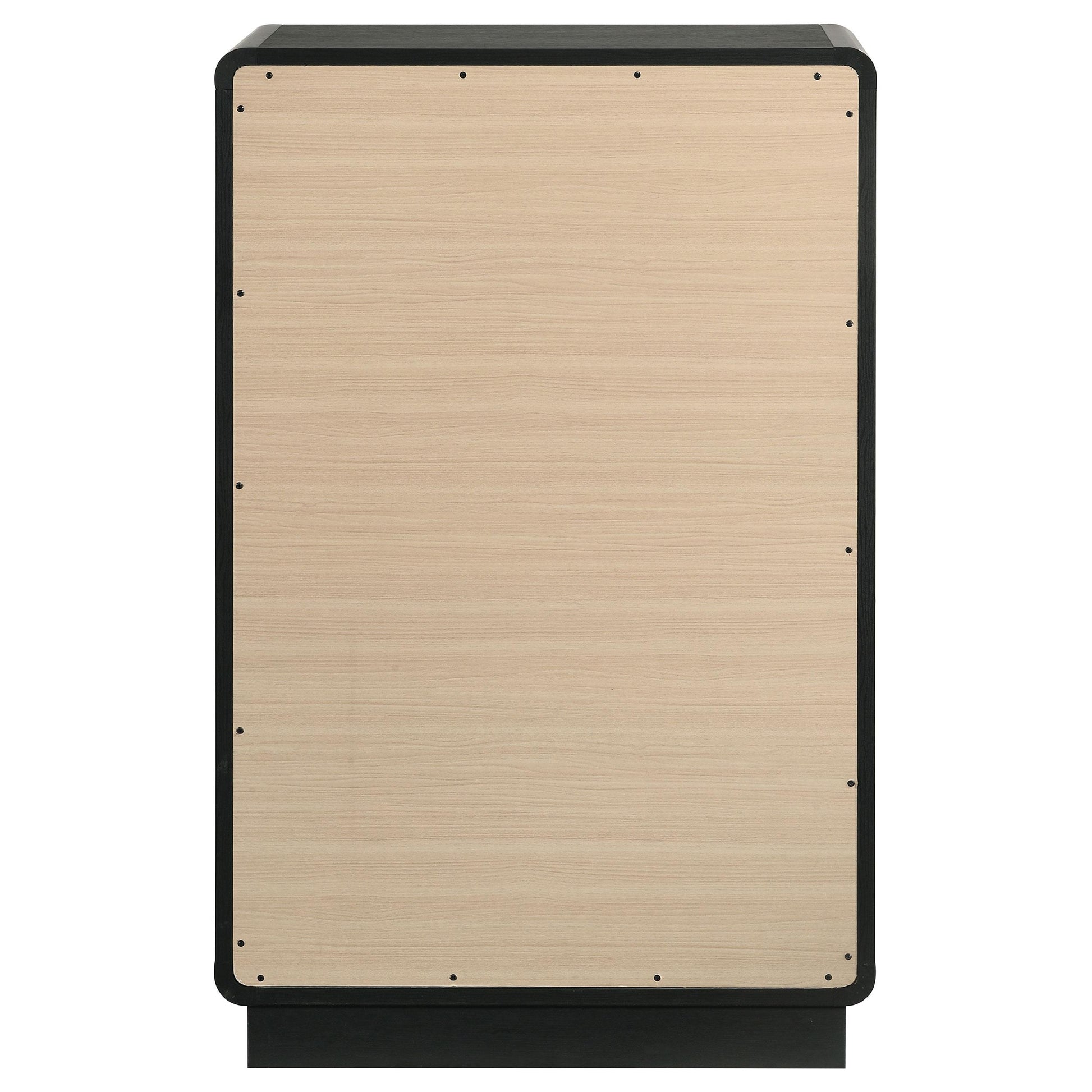  Coaster Furniture Cavelle 223665 5-Drawer Chest of Drawers - Black IMAGE 6