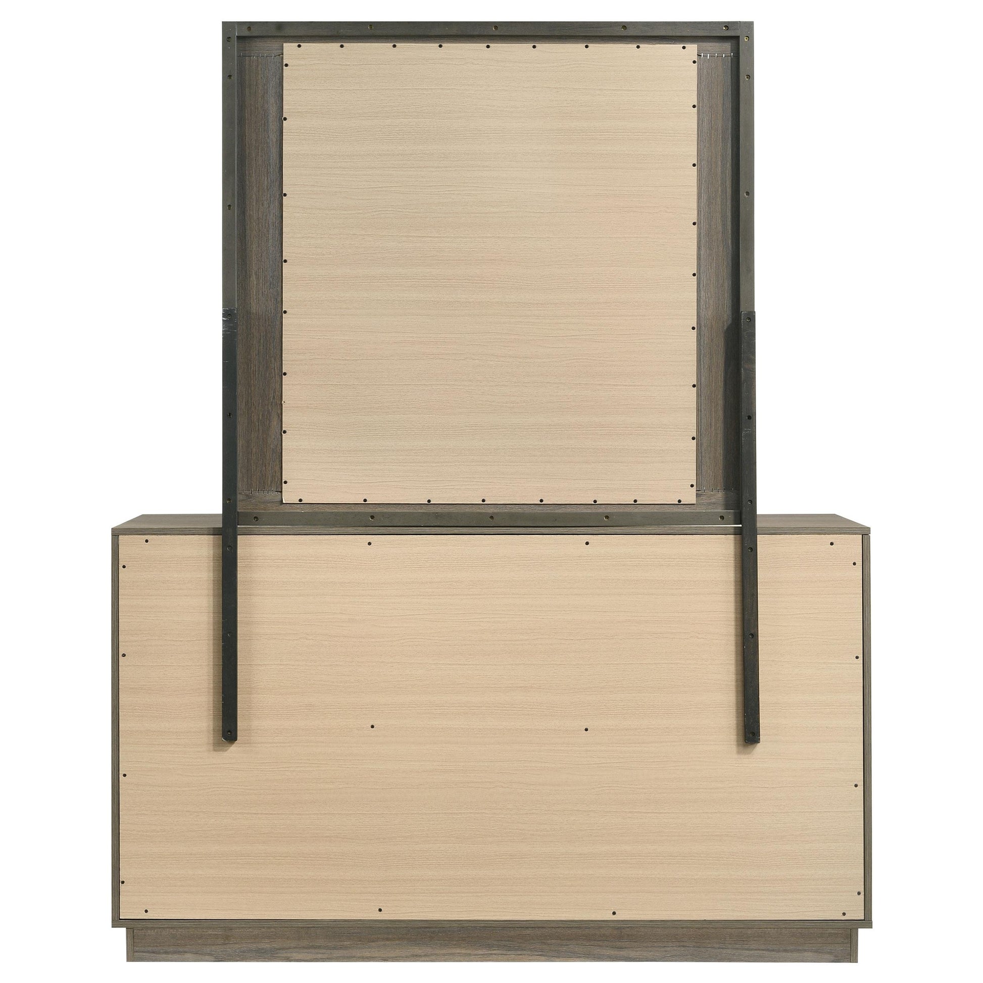  Coaster Furniture Fenwick 224983M 9-Drawer Dresser with Mirror - Grey Oak IMAGE 6