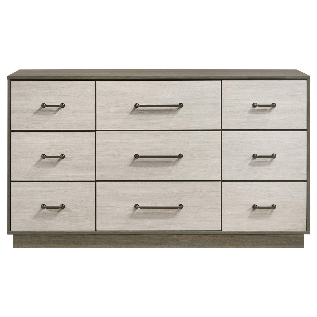  Coaster Furniture Fenwick 224983 9-Drawer Dresser - Grey Oak IMAGE 1