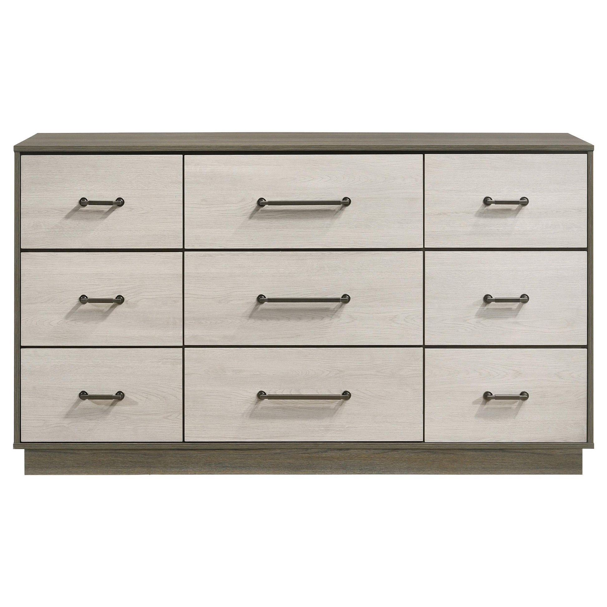  Coaster Furniture Fenwick 224983 9-Drawer Dresser - Grey Oak IMAGE 2