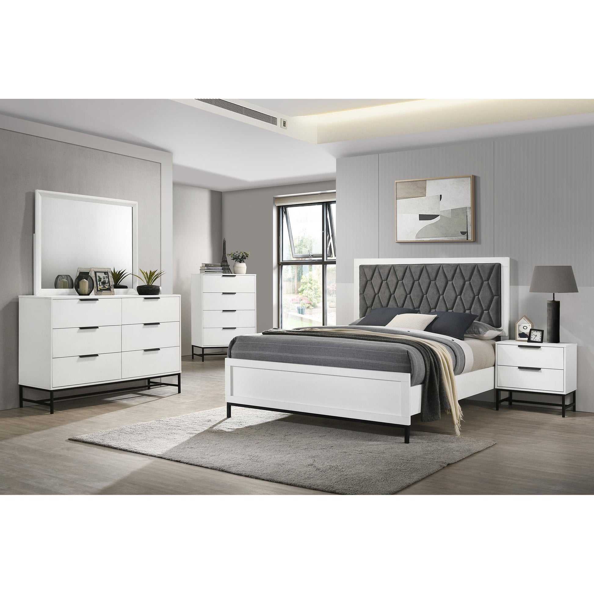 Coaster Furniture Sonora 224863 6-Drawer Bedroom Dresser - White IMAGE 10