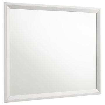 Coaster Furniture Sonora 224864 Dresser Mirror - White IMAGE 1