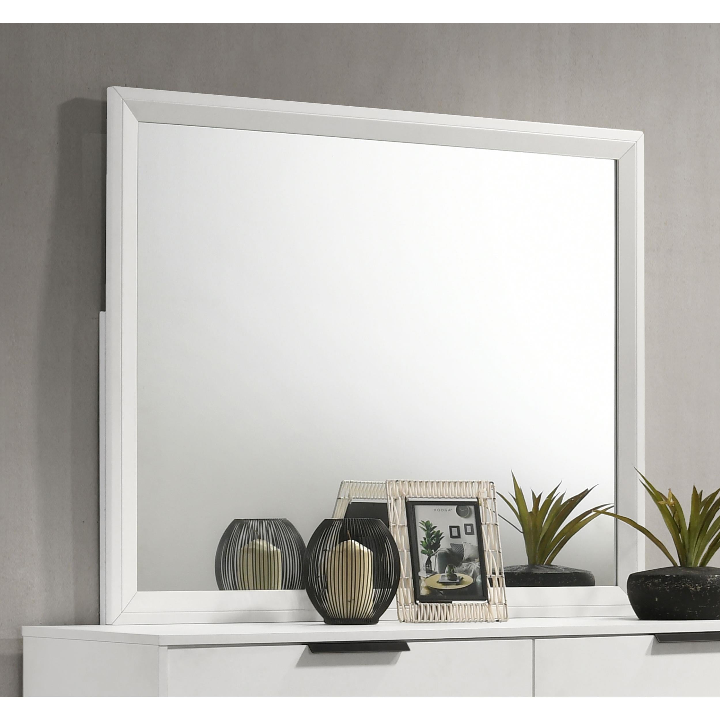  Coaster Furniture Sonora 224864 Dresser Mirror - White IMAGE 3