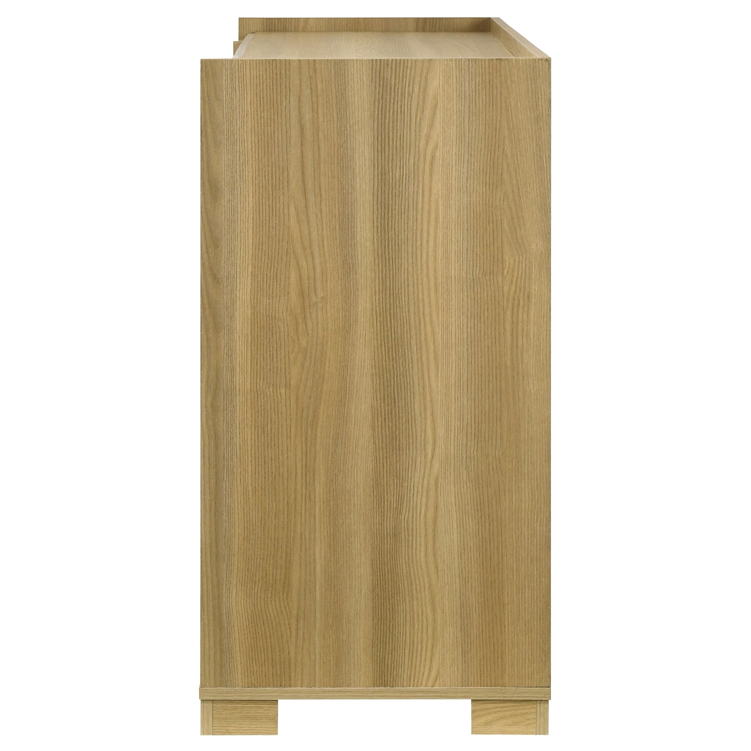  Coaster Furniture Hyland 215653 6-Drawer Dresser - Natural IMAGE 4